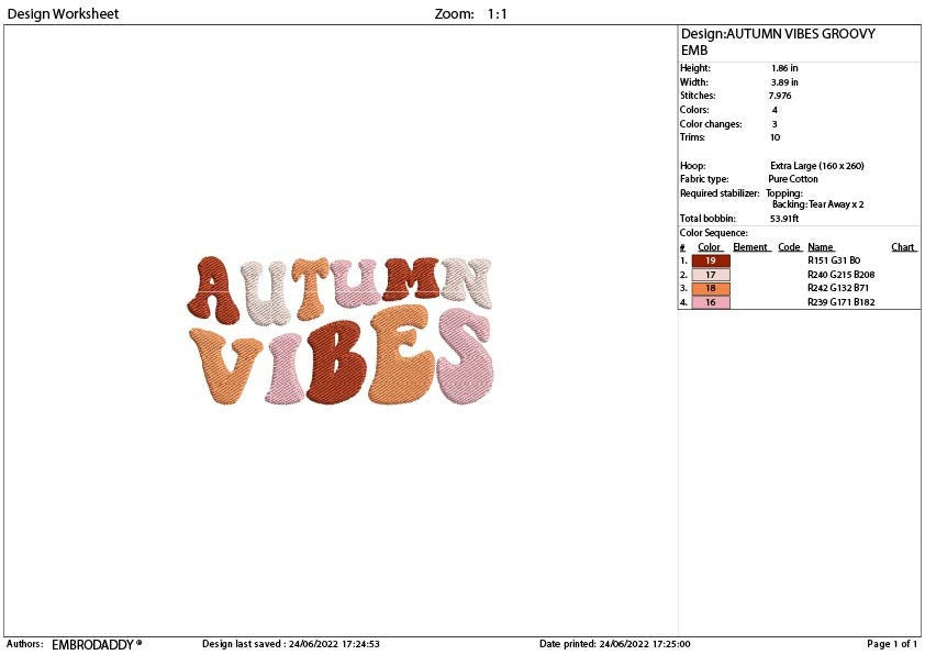 Machine Embroidery, Autumn vibes embroidery files, weavy Autumn pes Gift Idea, autumn Design PES, xxx, hus & more, embroidery fall pes