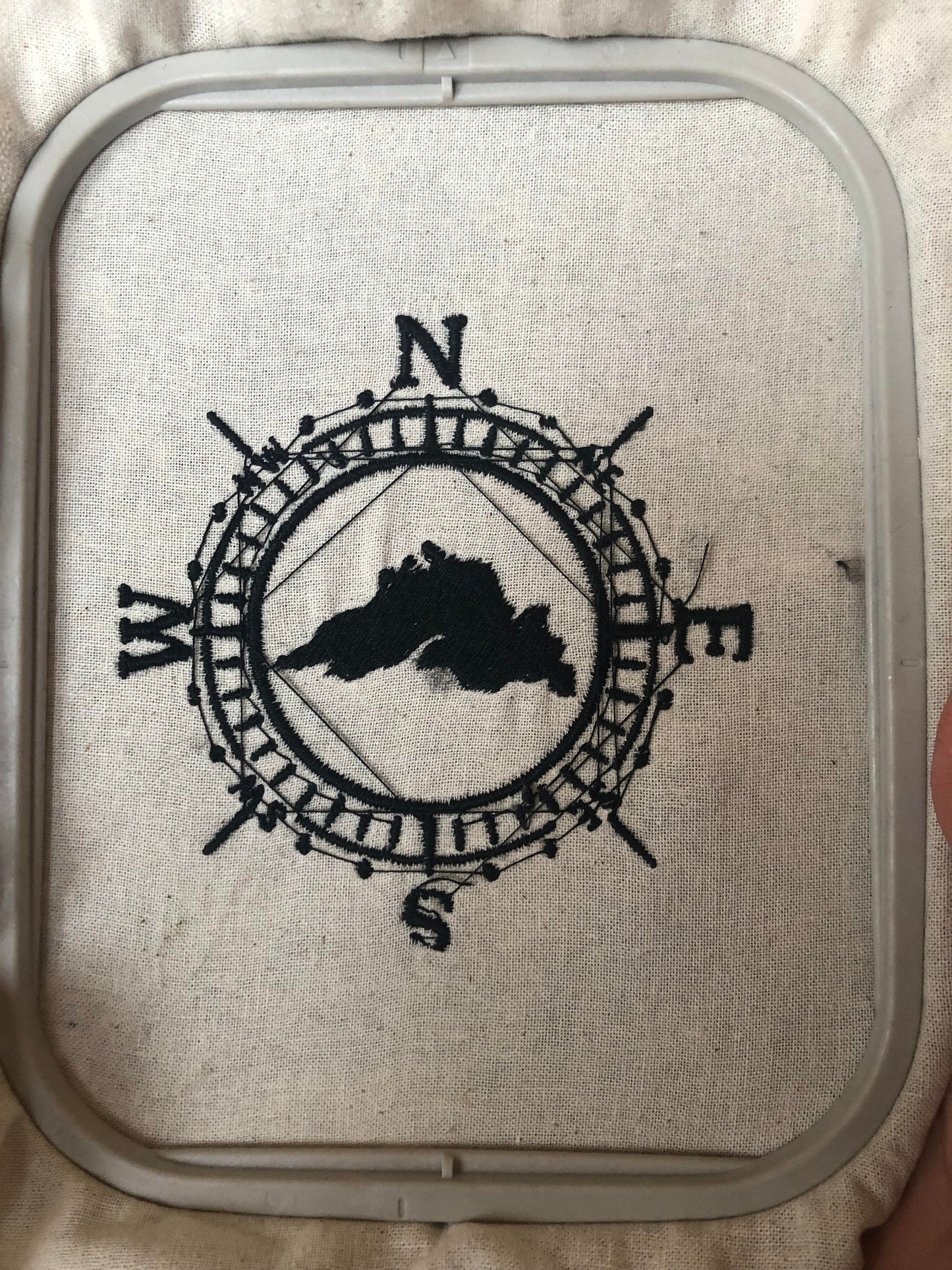 Machine Embroidery files, Lake Superior, Compass, PES, xxx, hus & more