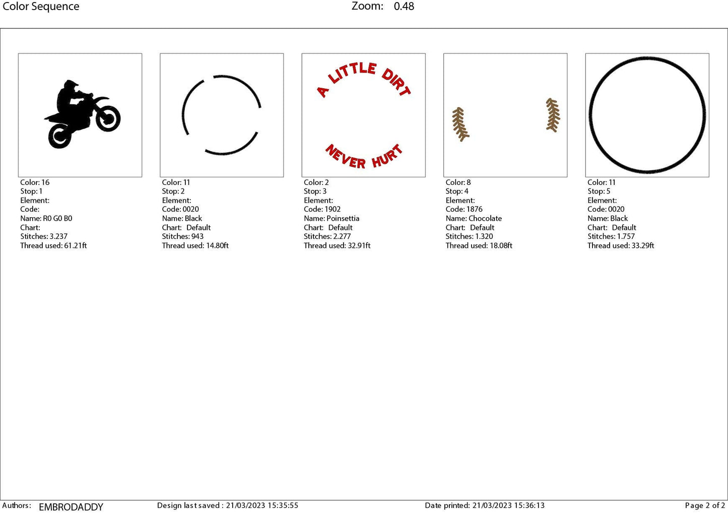 Machine Embroidery files, A Little Dirt Never Hurt, Motocross, Motorcycle, dirt bike, racing PES, xxx, hus & more