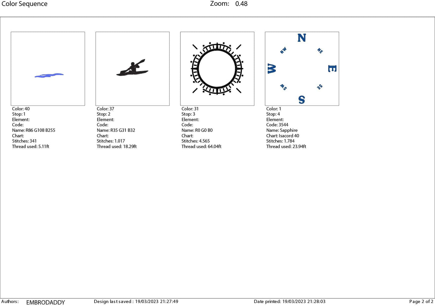 Machine Embroidery files, kayaker, Compass, PES, xxx, hus & more