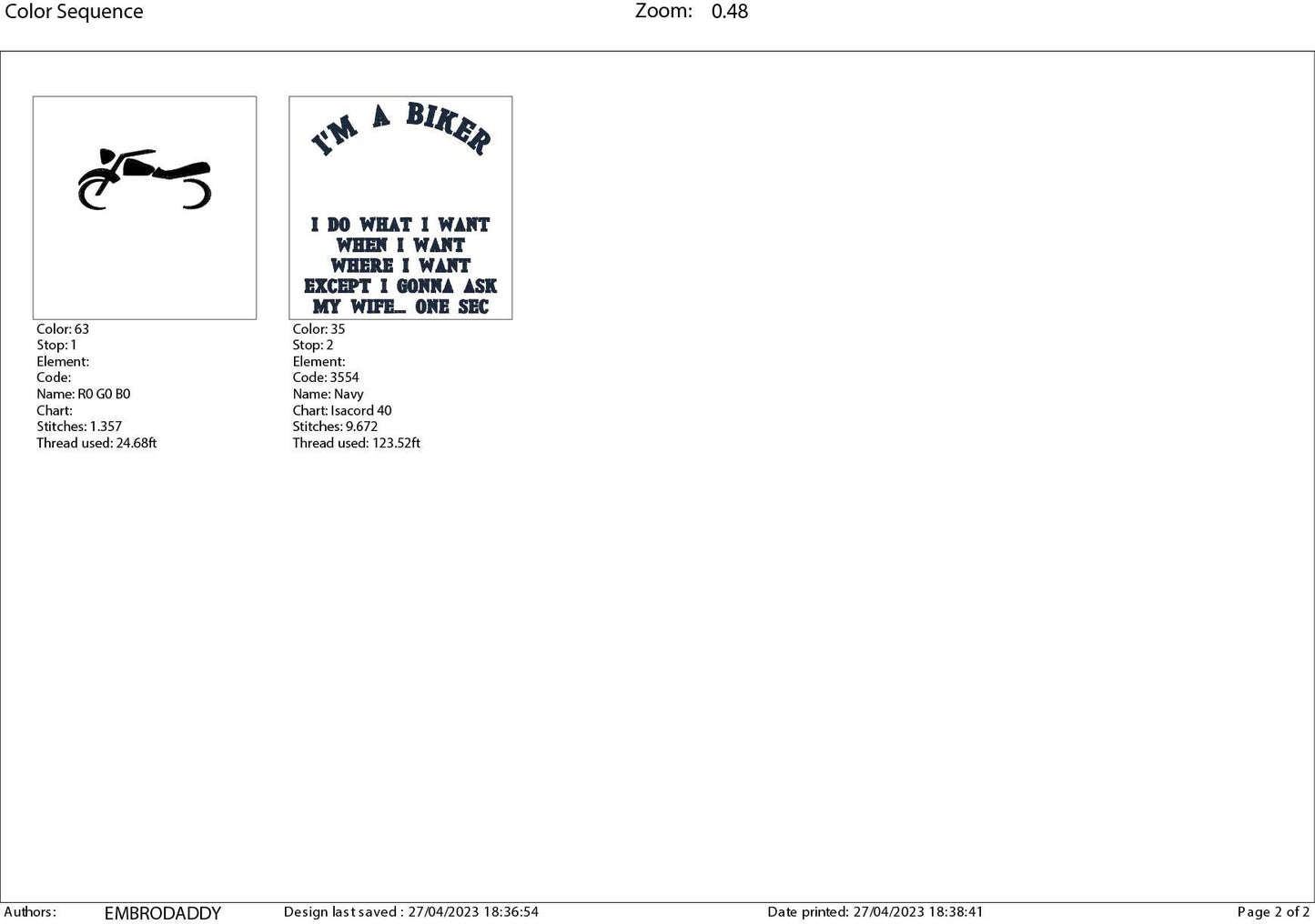 Machine Embroidery files, I'm a biker, motorbike, biker, PES, xxx, hus & more