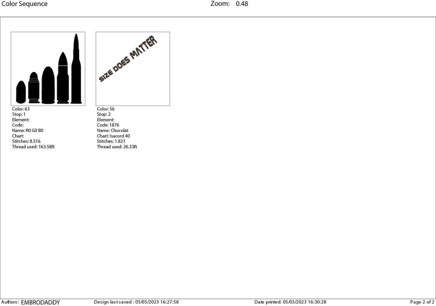 Machine Embroidery files, size matters, PES, dst, xxx, hus & more