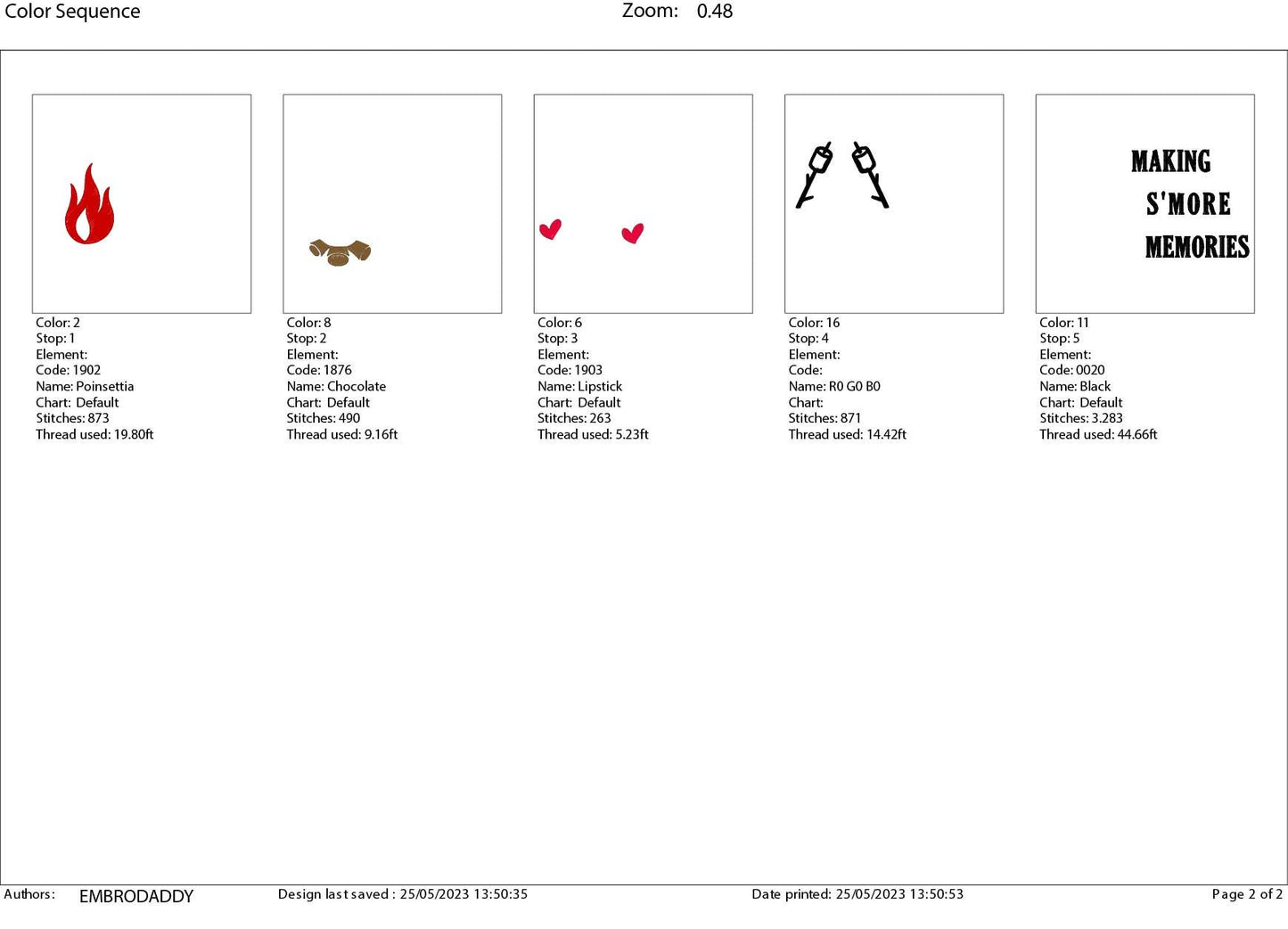 Machine Embroidery files, making s'more memories, embroidery files, DST, PES, xxx, hus & more