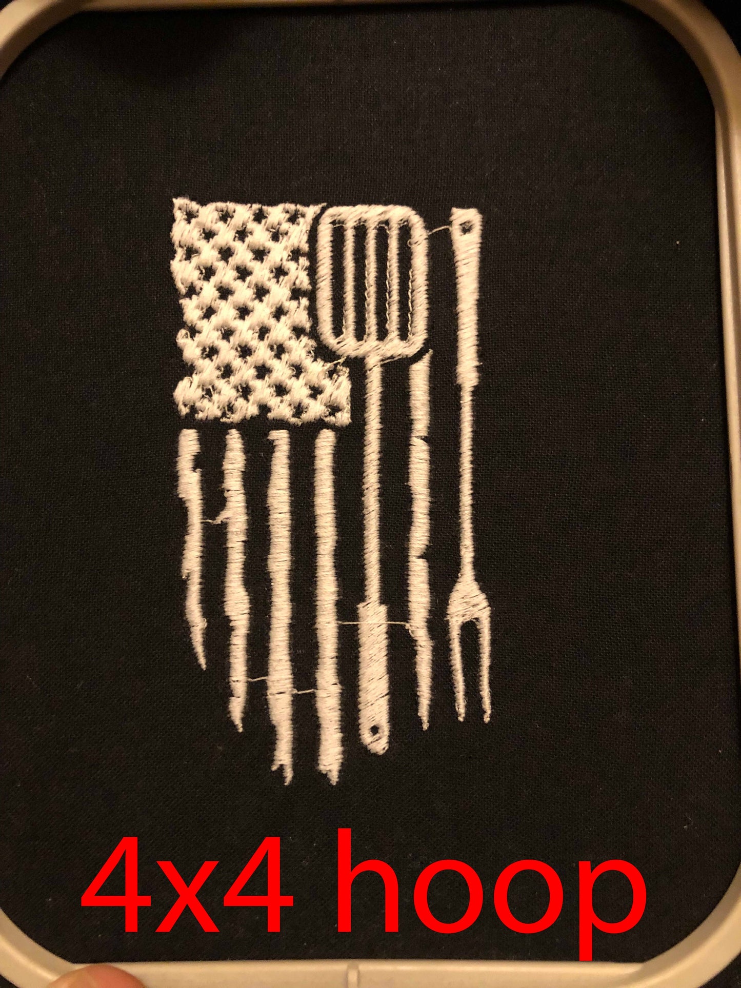 Machine Embroidery files, American Barbecue, BBQ, grill, DST, PES, xxx, hus, dst & more