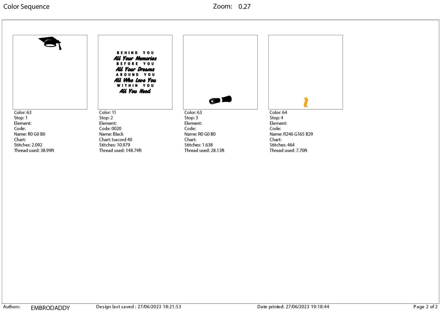 Machine Embroidery files, behind your all your memories, graduation, PES, dst, xxx, hus & more, embroidery files