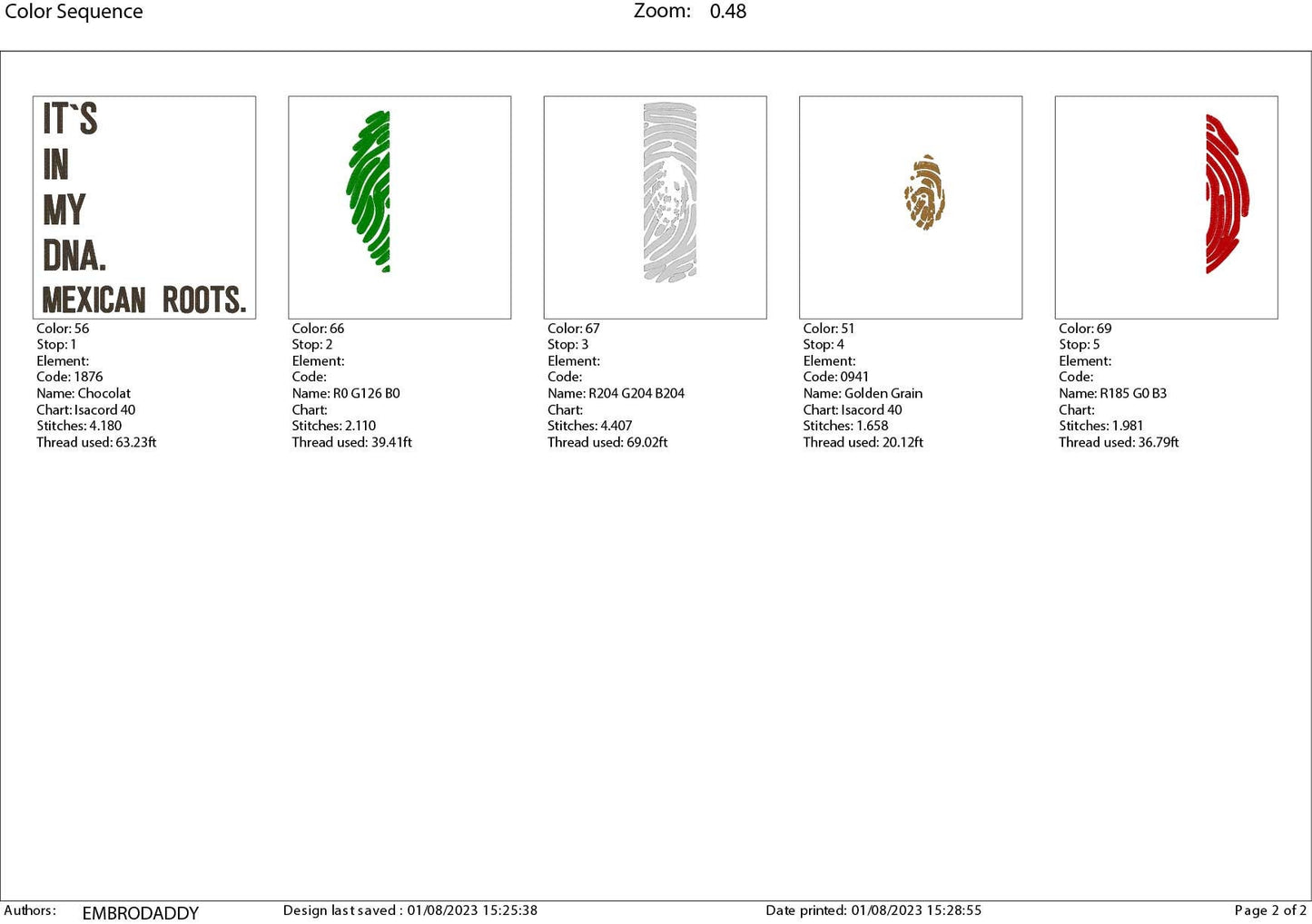 Machine Embroidery files, It's in my DNA Mexican Roots, PES, DST, xxx, hus & more, Family reunion