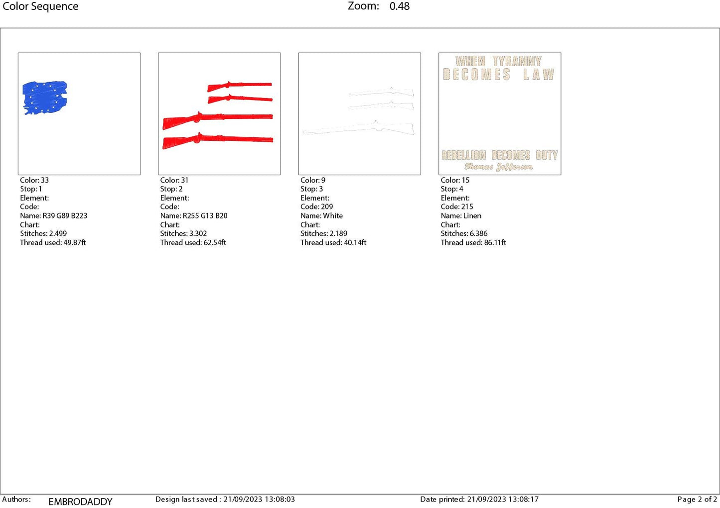 Machine Embroidery files, when tyranny becomes law, dst, PES, xxx, hus & more