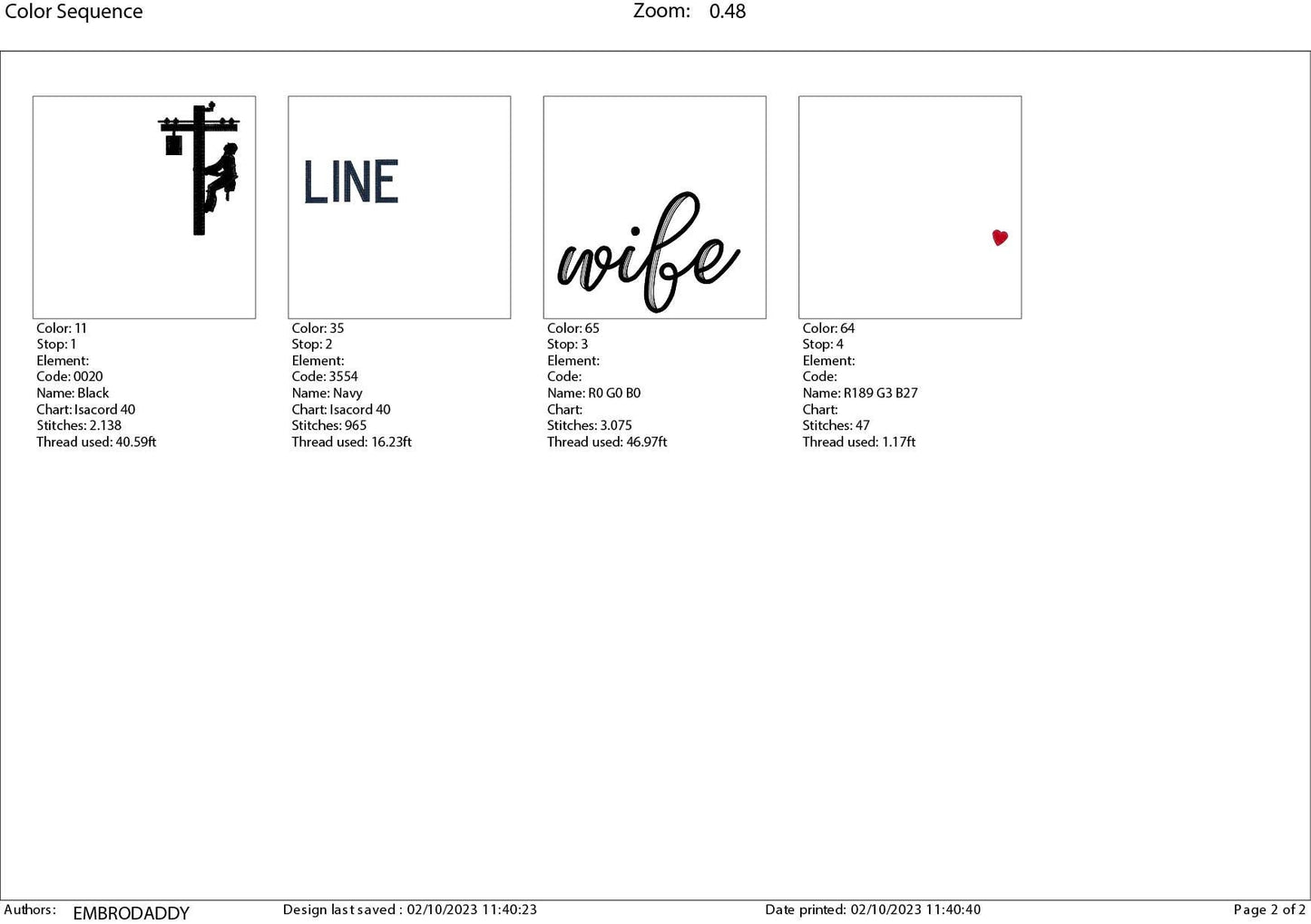 Machine Embroidery files, Line Wife, PES, xxx, hus, dst & more