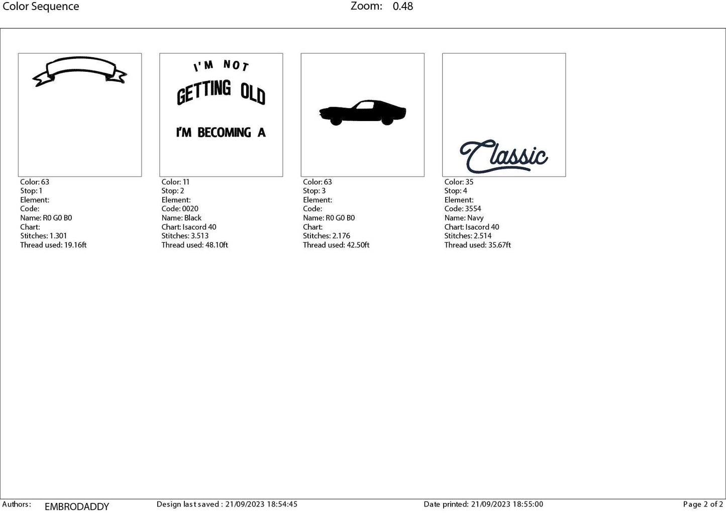 Machine Embroidery, I'm not getting old, birthday funny embroidery files, PES, DST, xxx, hus & more