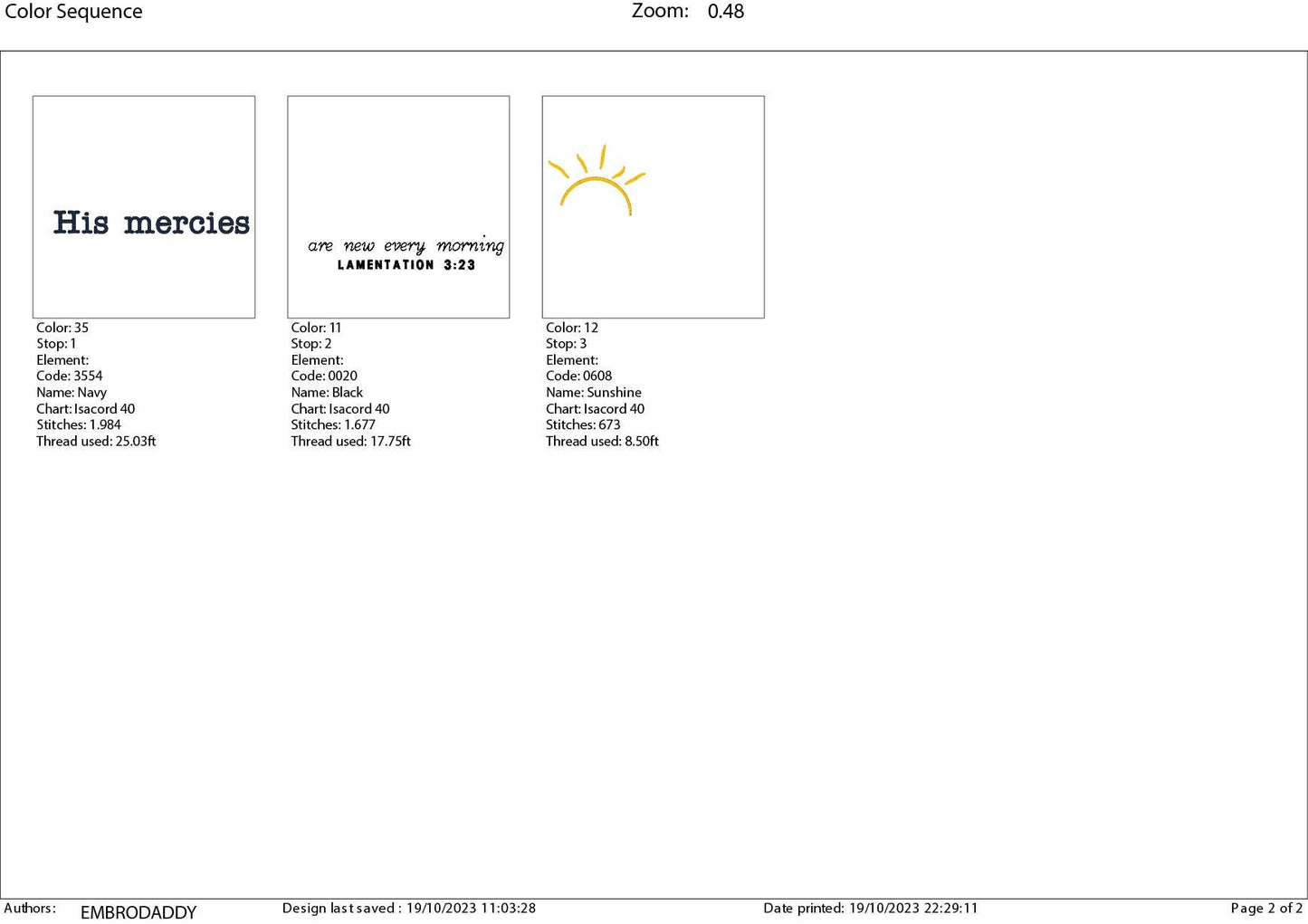 Machine Embroidery files, His mercies, Christian saying, DST, PES, xxx, hus & more