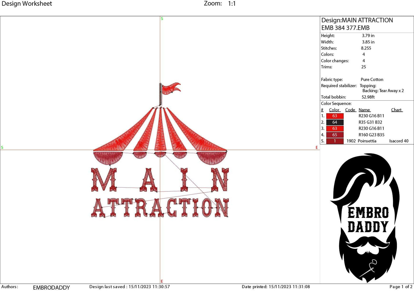 Machine embroidery files, Main attraction, PES, DST, xxx, hus & more