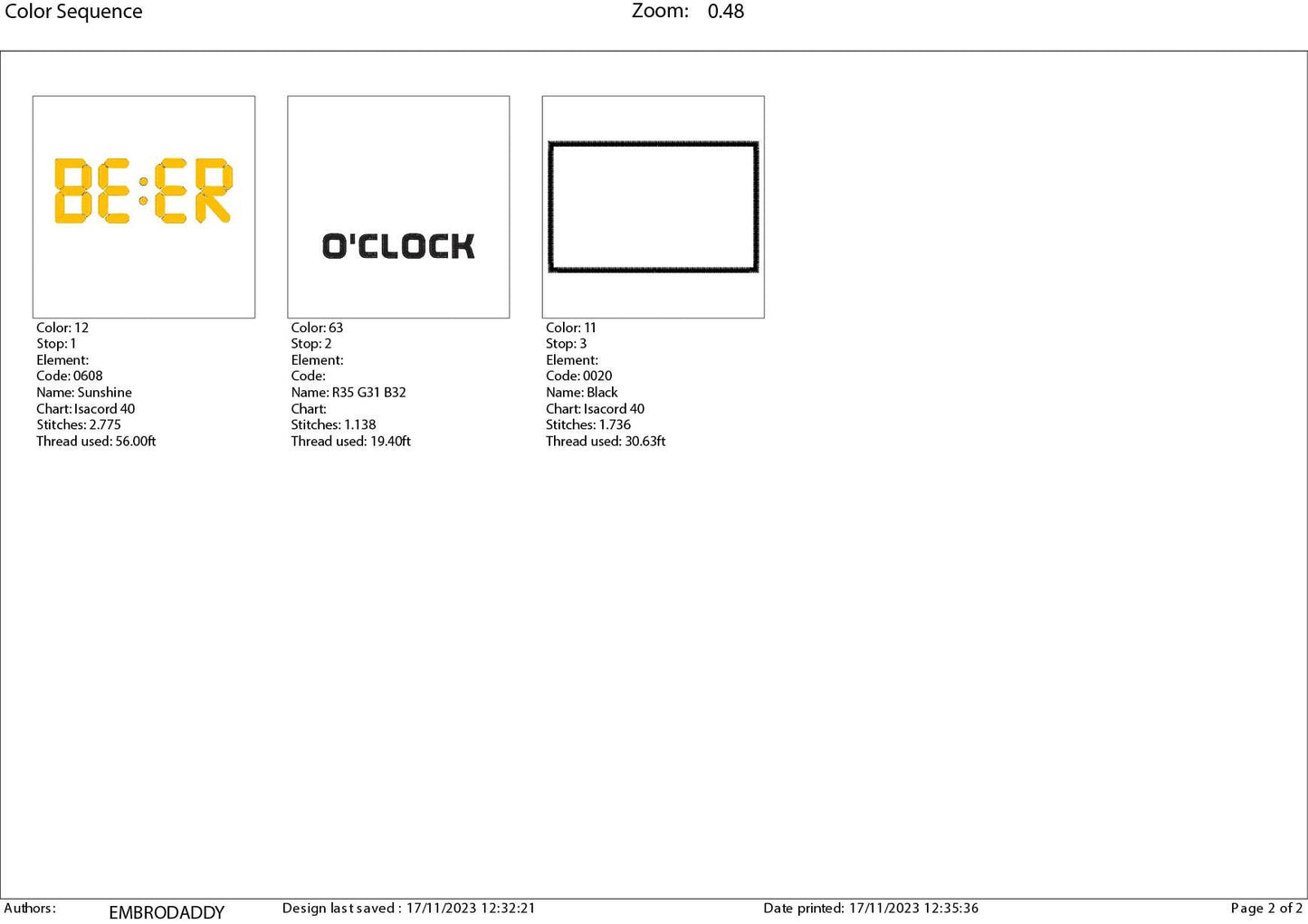 Machine Embroidery files, Beer o ' clock, funny, PES, DST, xxx, hus & more