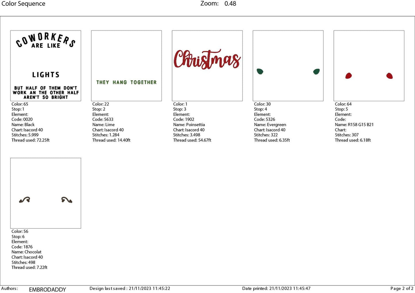 Machine Embroidery files, coworkers are like Christmas lights, PES, DST, xxx, hus and more