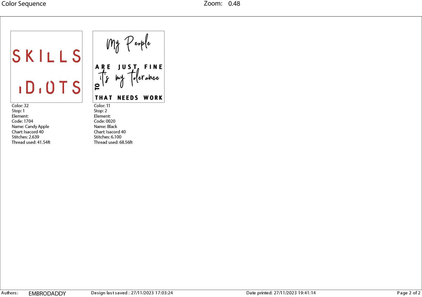 Machine Embroidery files, my people skills are just fine, PES, DST, xxx, hus & more