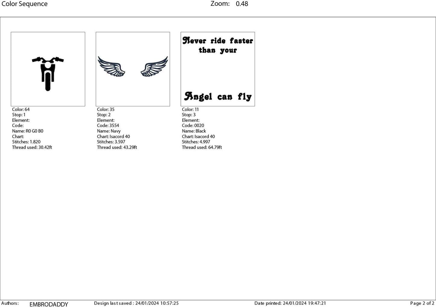 Machine Embroidery files, Never ride faster than your Angel can fly, biker, PES, xxx, hus & more