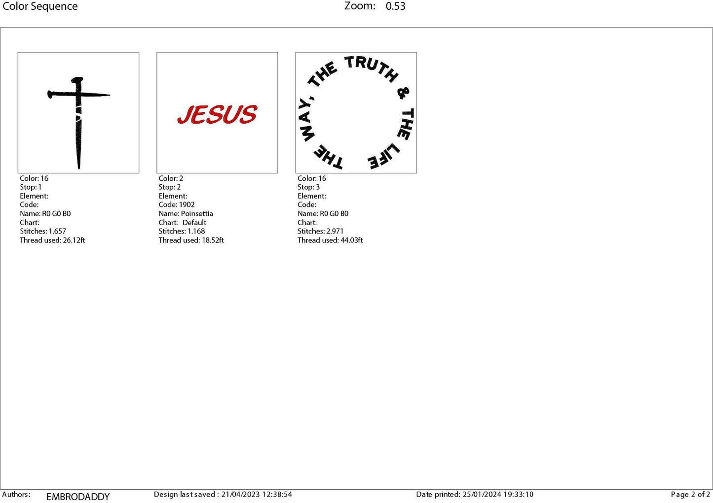 Machine Embroidery, Jesus the truth, the life, the way, inspirational embroidery files, christian, gift idea PES, xxx, hus & more,