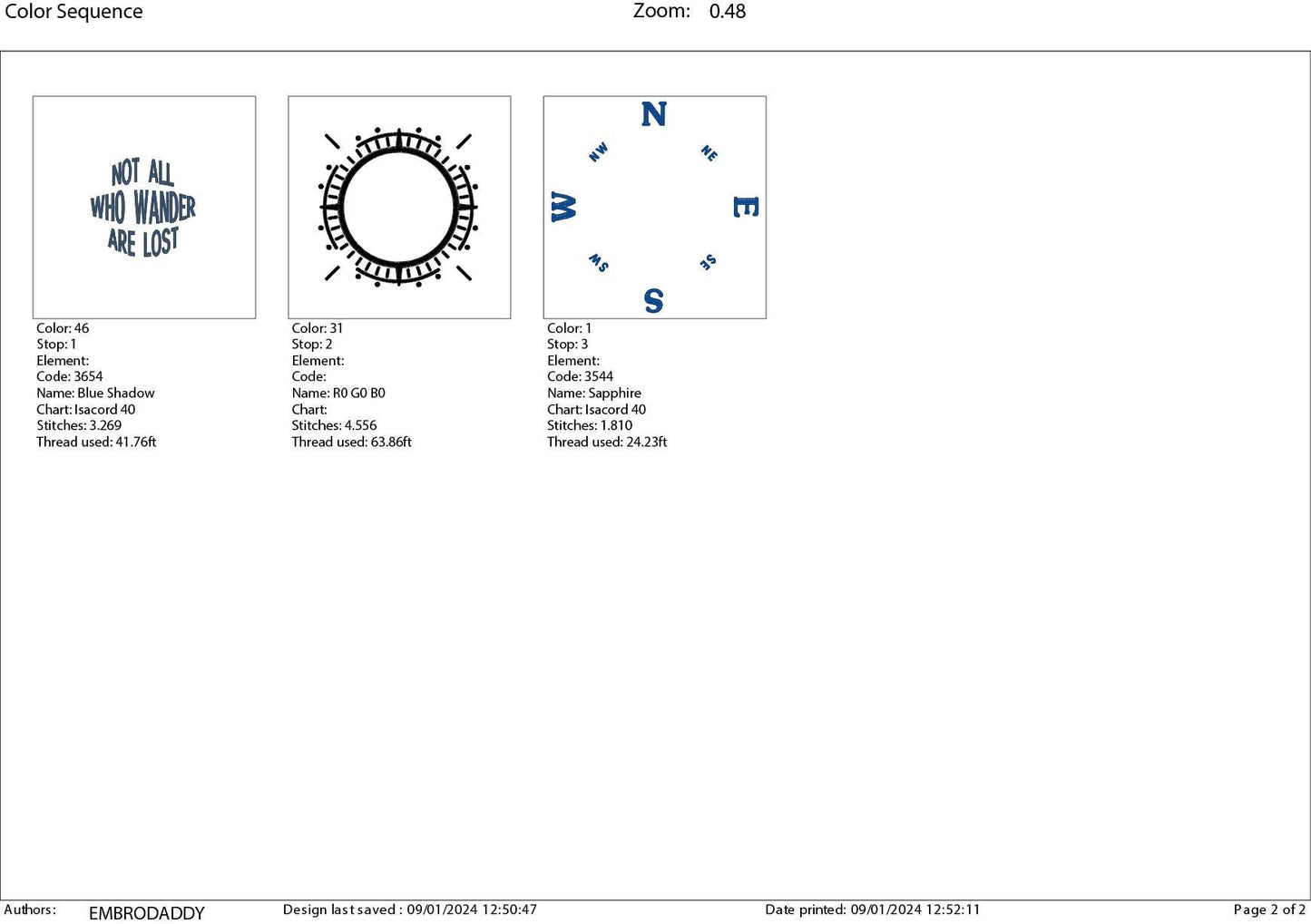 Machine Embroidery files, not all who wander are lost, PES, DST, xxx, hus & more