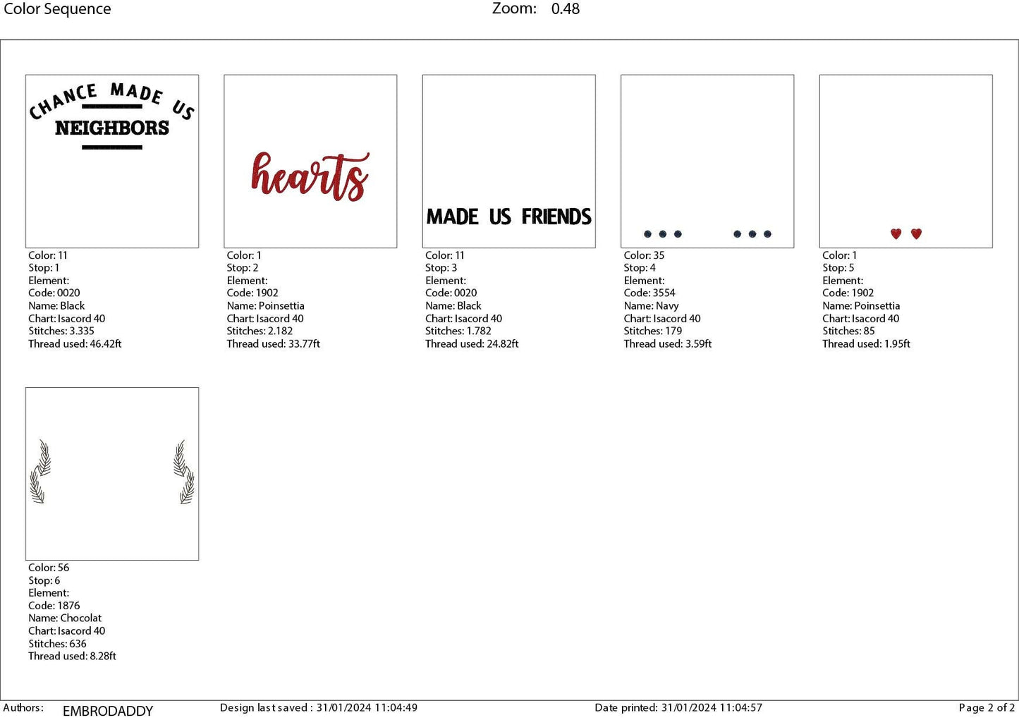 Machine Embroidery files, chance made us neighbors, PES, xxx, hus & more, embroidery files