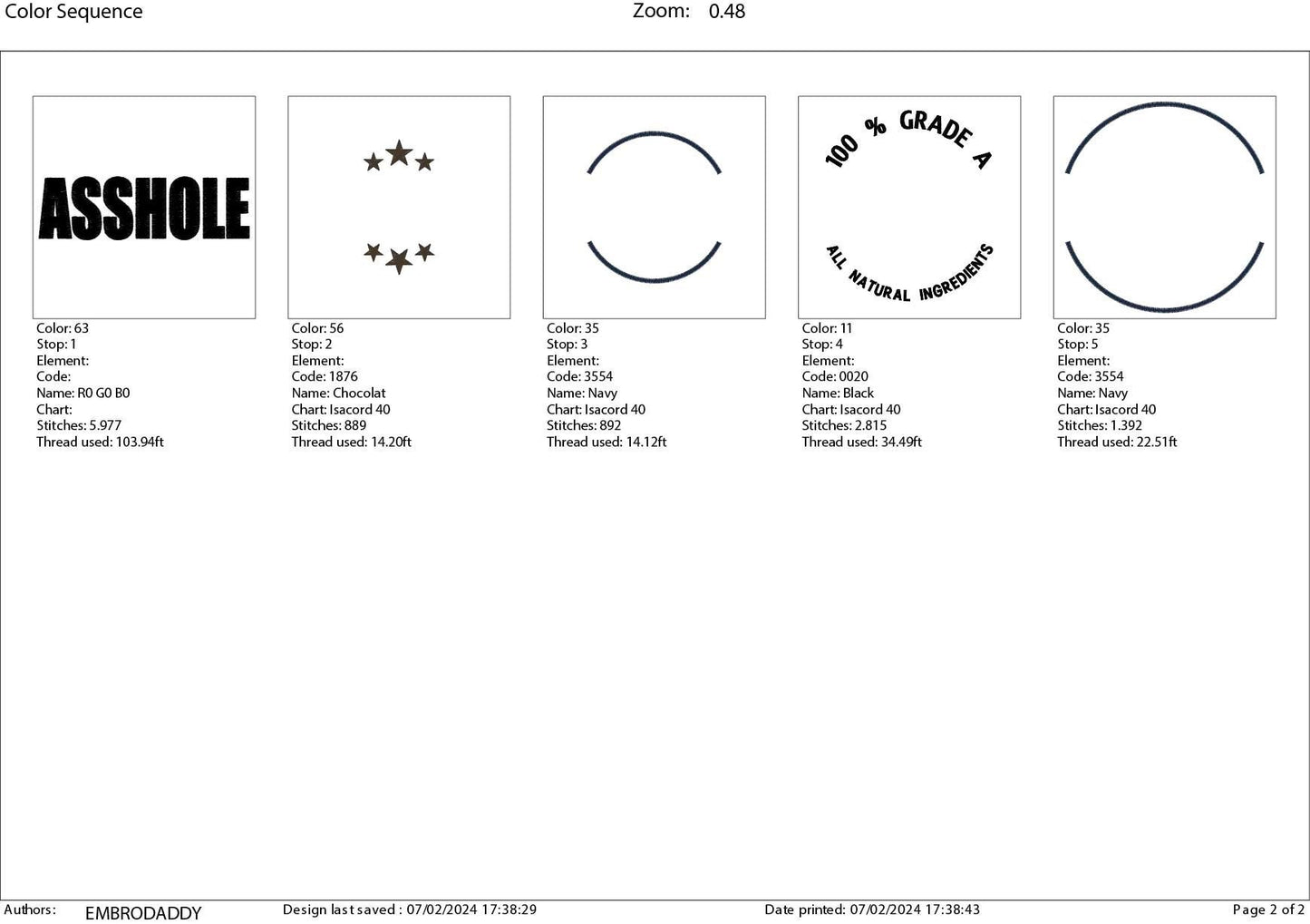 Machine Embroidery files, 100 % grade a As*hole, PES, DST, xxx, hus and more