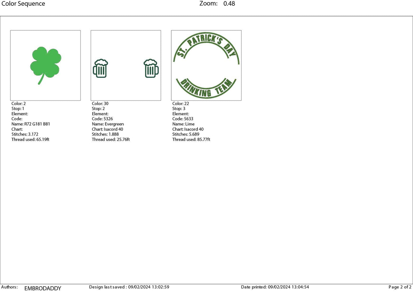 Machine Embroidery files, St. Patrick day drinking team, PES, DST, xxx, hus & more