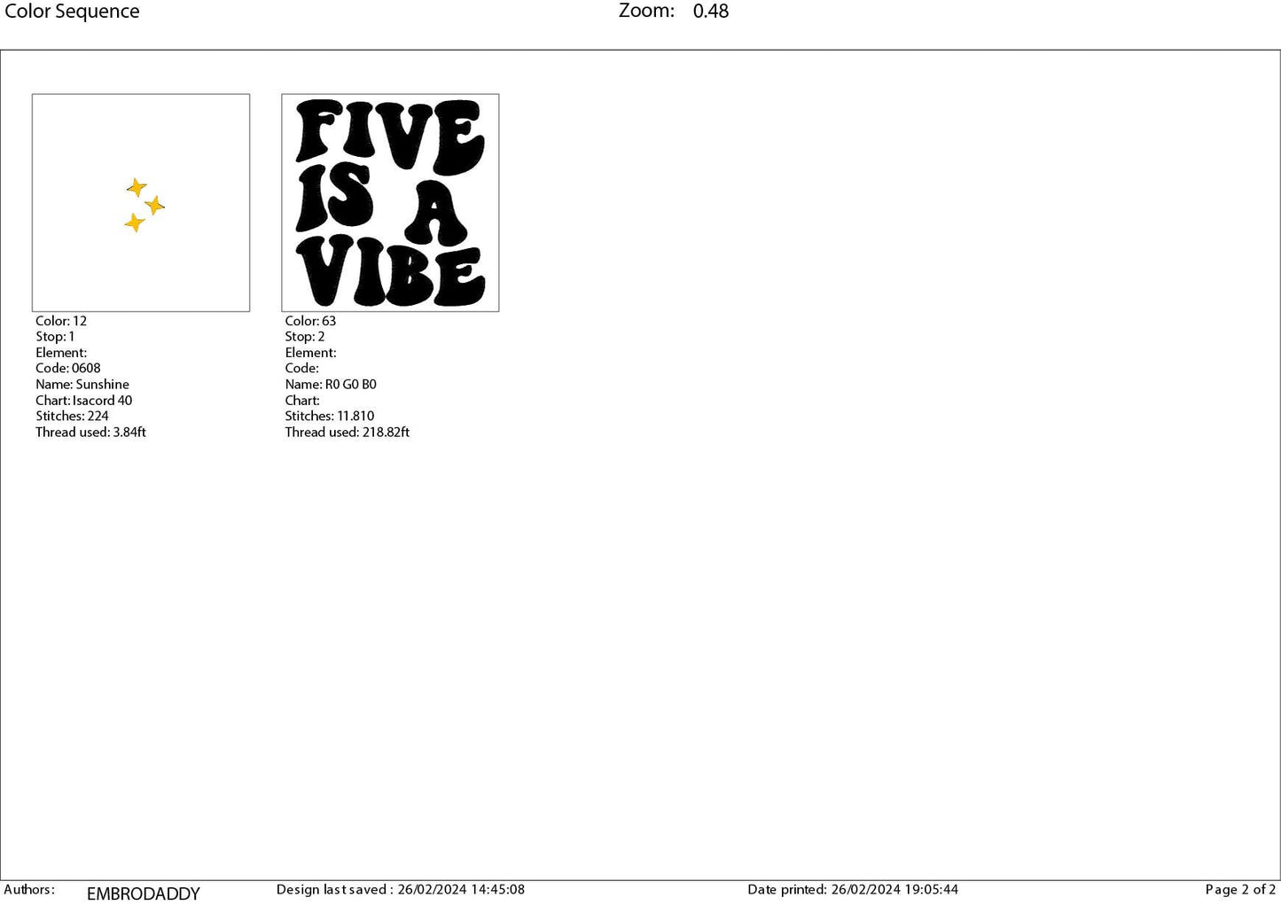 Machine Embroidery files, five is a vibe, 5 years old, PES, DST, xxx, hus & more