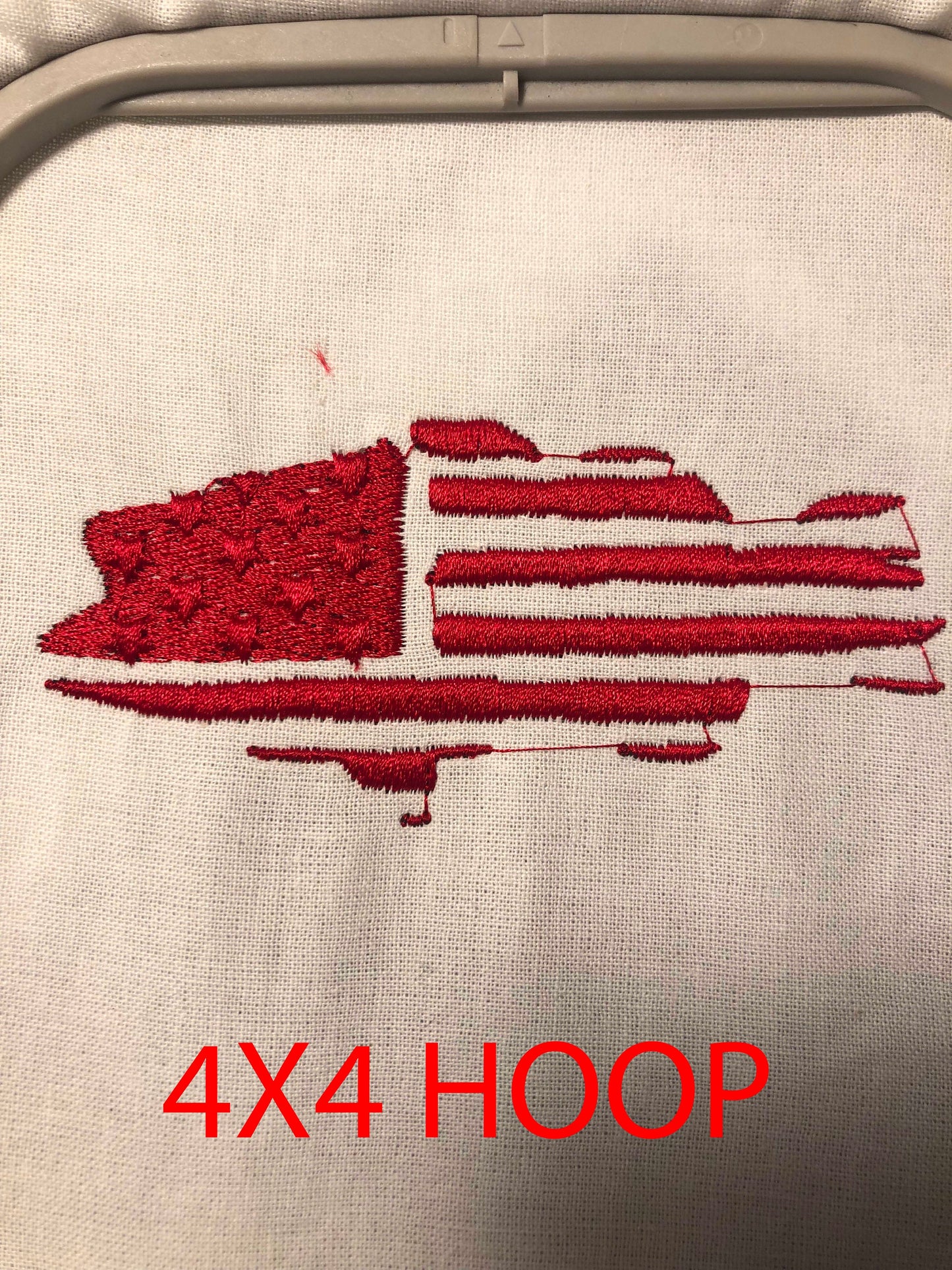 Machine Embroidery files, Bass fish USA flag, American Flag, PES, DST, xxx, hus & more