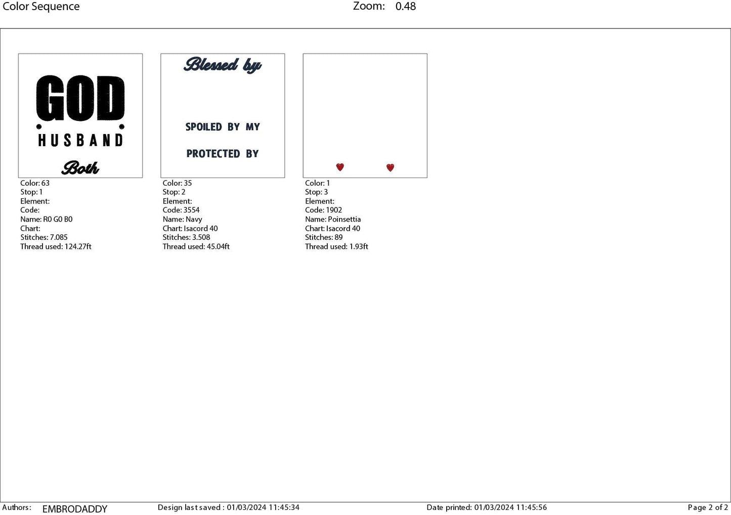 Machine Embroidery files, blessed by God spoiled by my husband protected by both, PES, DST, xxx, hus & more