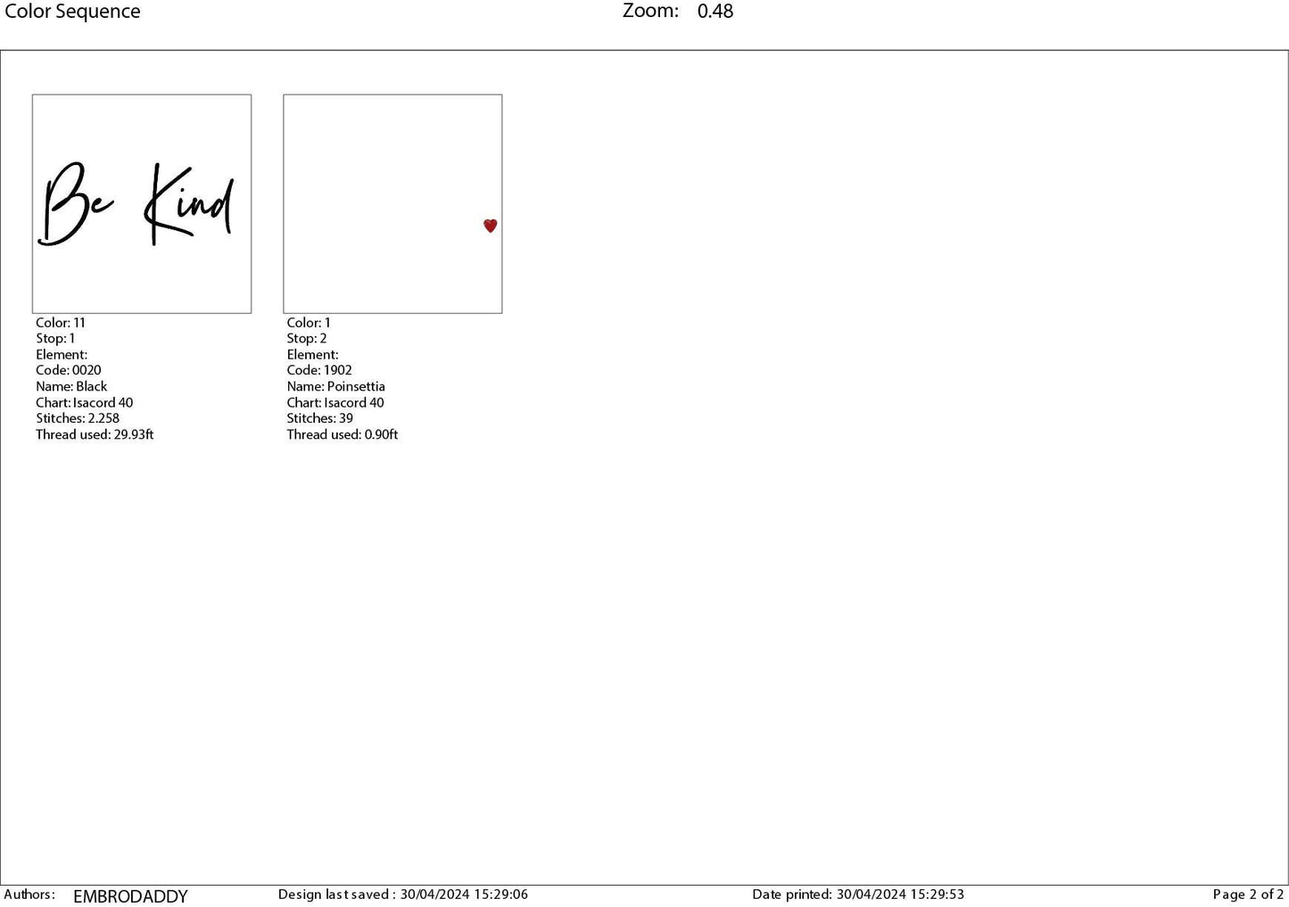 Machine Embroidery files, Be Kind , DST, PES, xxx, hus & more