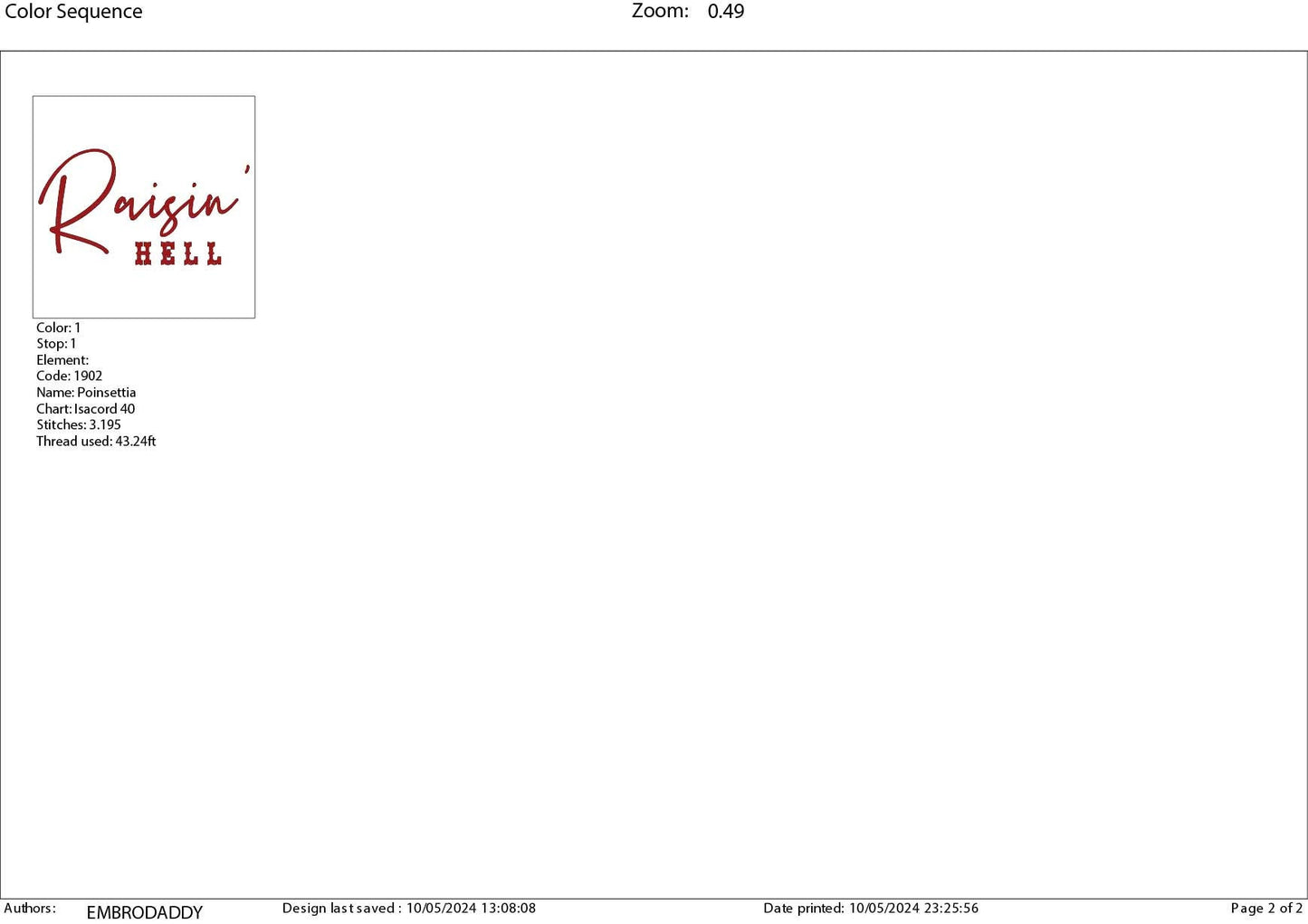 Machine Embroidery files, Raisin' Hell ,Funny and Humorous Southern Phrase, PES, xxx, hus & more