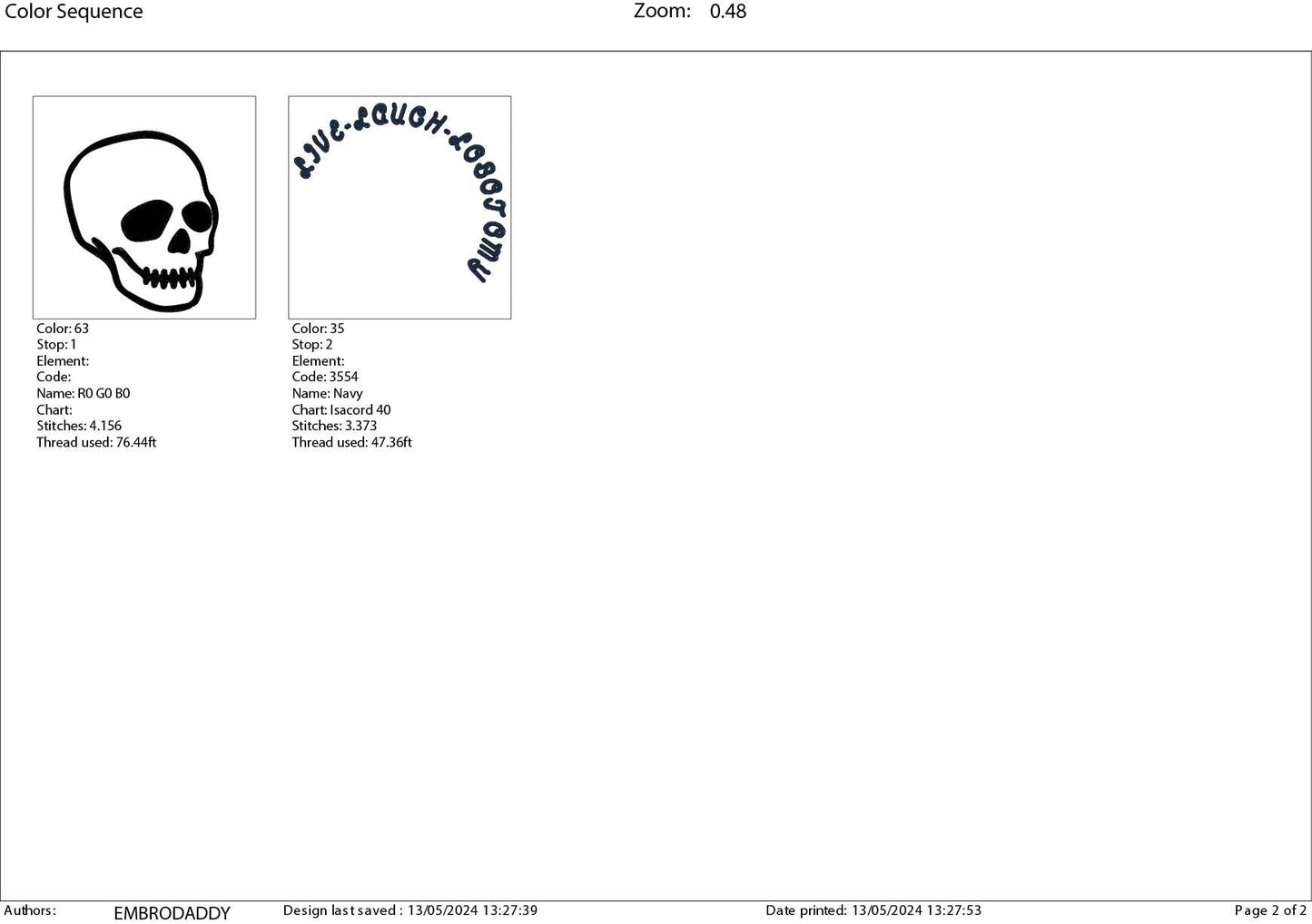 Machine Embroidery files, Live Laugh Lobotomy, funny, Gothic Quotes, DST, PES, xxx, hus & more, embroidery files