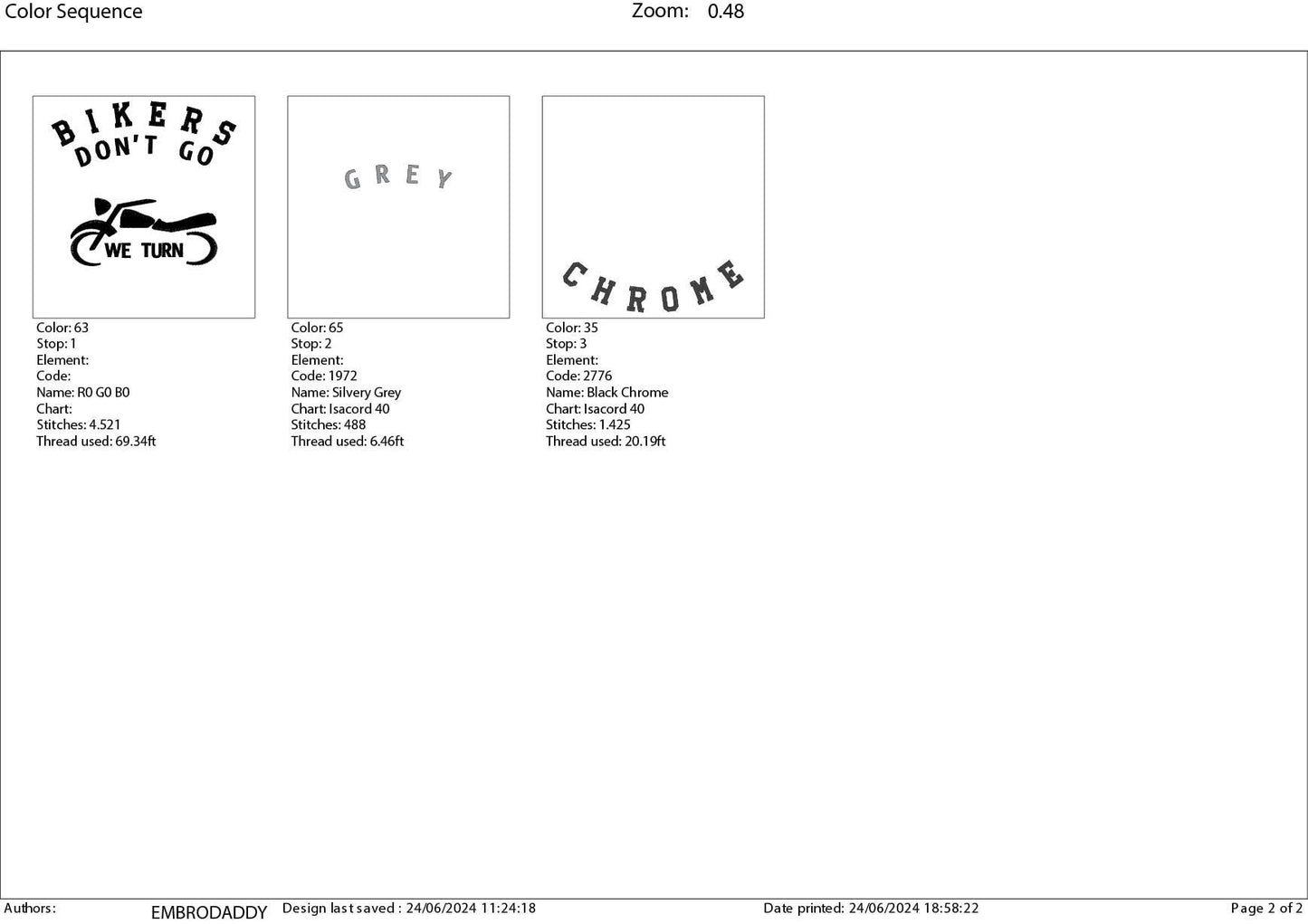 Machine Embroidery files, bikers don't go grey, motorbike, biker, PES, xxx, hus & more