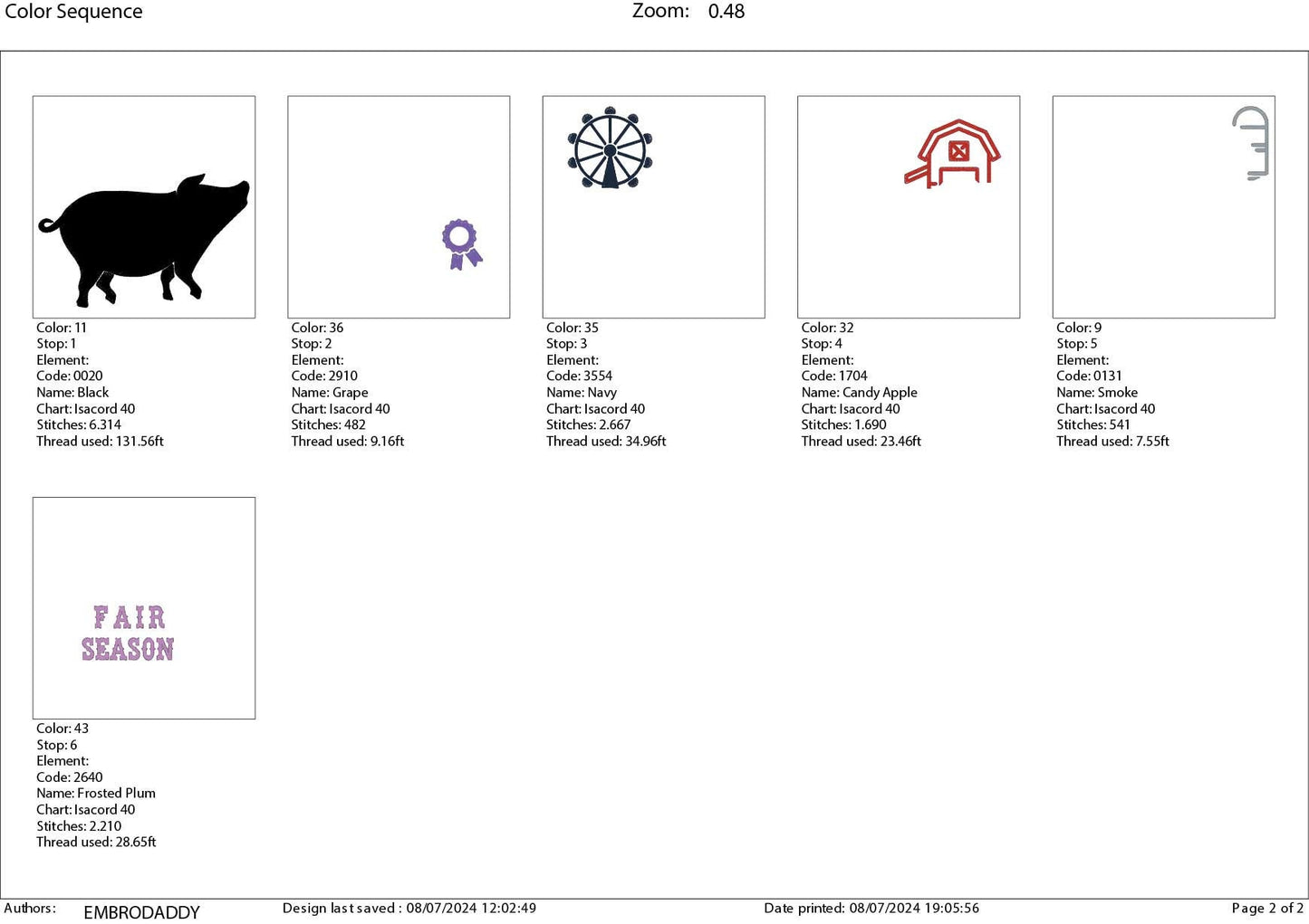 Machine Embroidery files, Fair Season, Show Livestock, Show pig, PES, dst, xxx hus & more