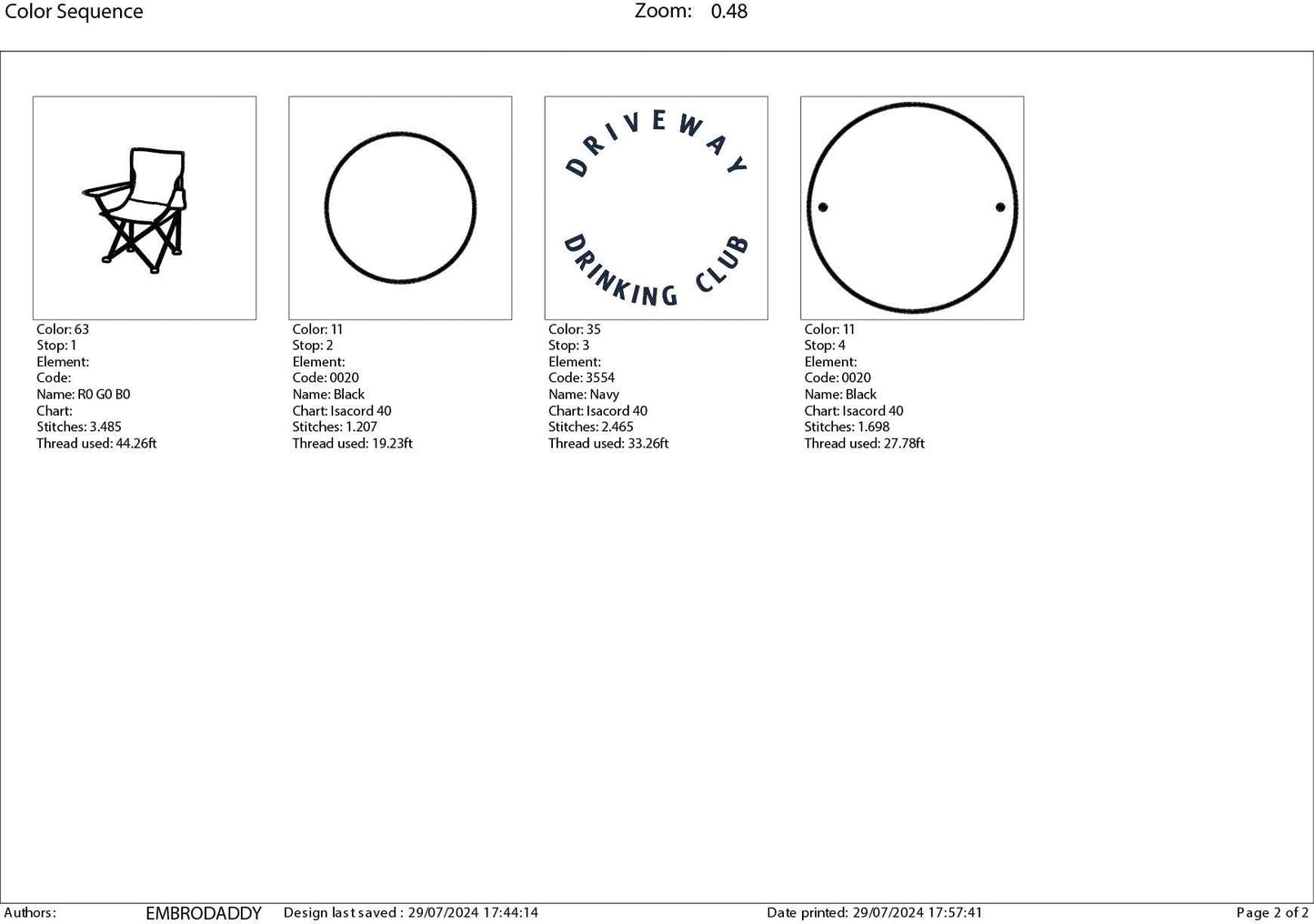 Machine Embroidery files, Driveway Drinking Club, dst PES, xxx, hus & more