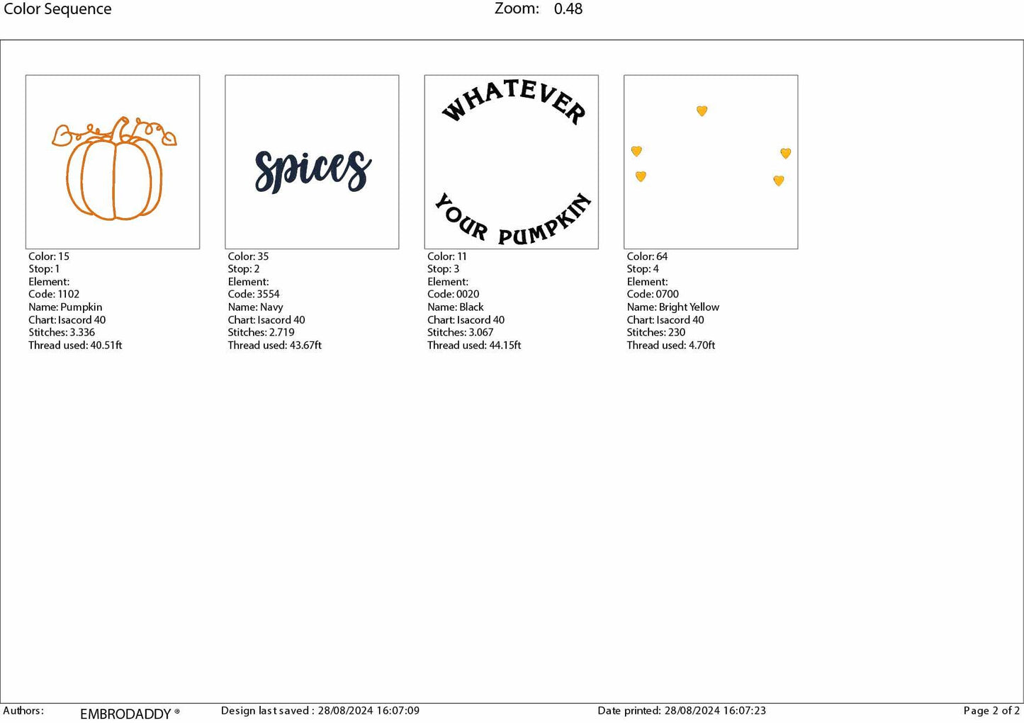 Machine Embroidery files, Whatever Spices Your Pumpkin, Funny Fall, Thanksgiving, Sarcastic PES, DST, xxx, hus & more