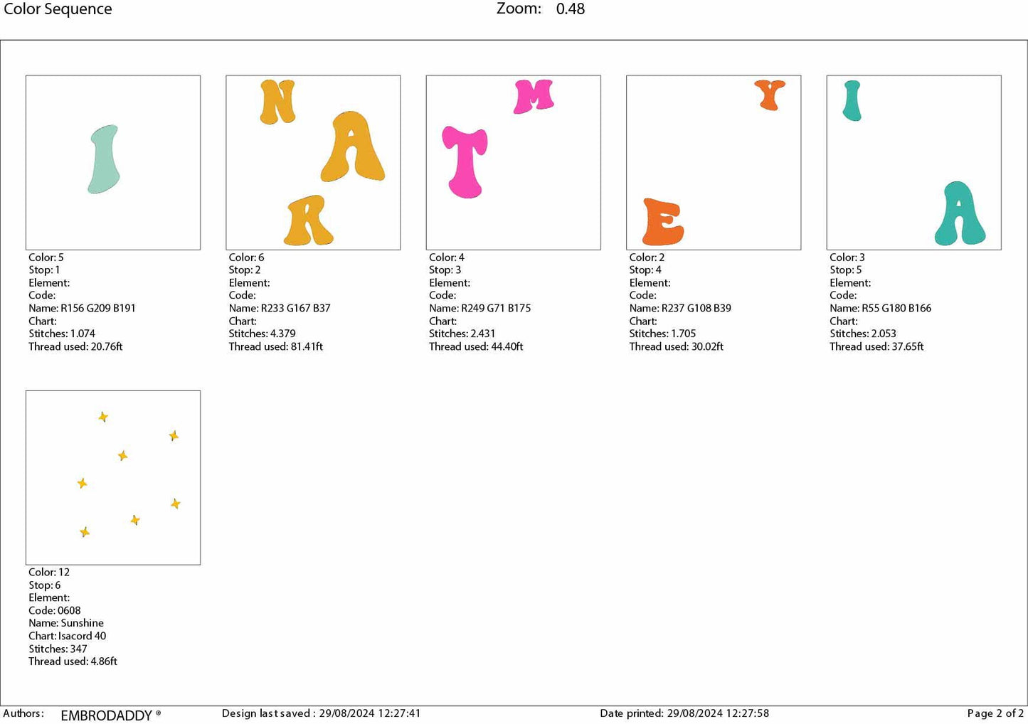 Machine Embroidery files, I'm in my tia era, embroidery files, PES, xxx, hus & more, embroidery files