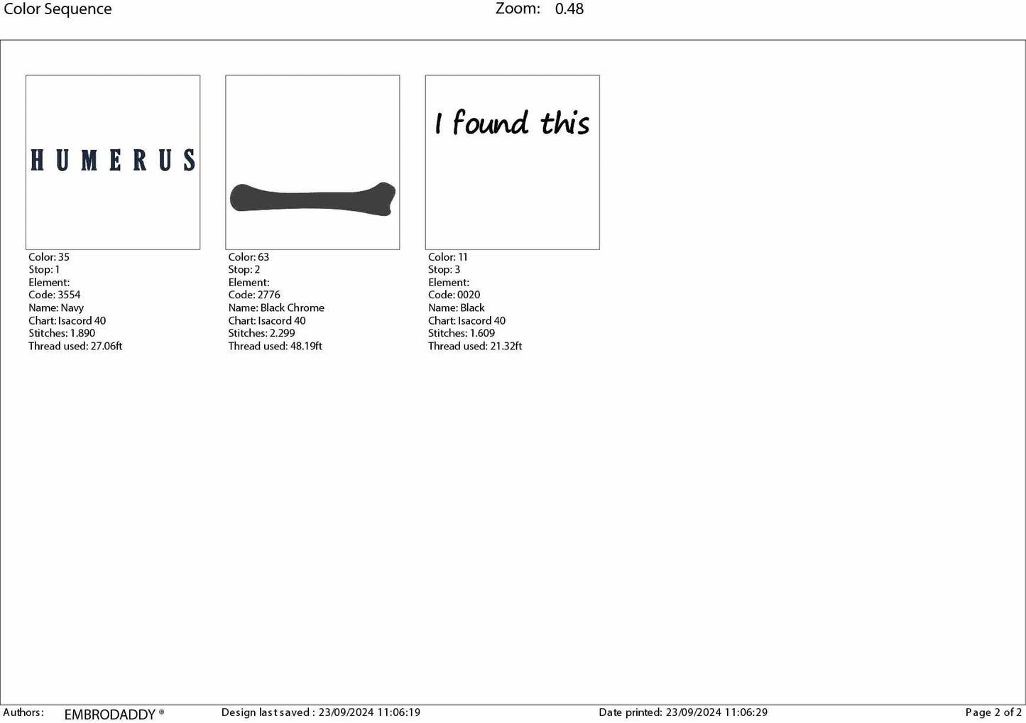 Machine Embroidery files, I found this humerus, Radiology technician Embroidery files, PES, xxx, hus & more