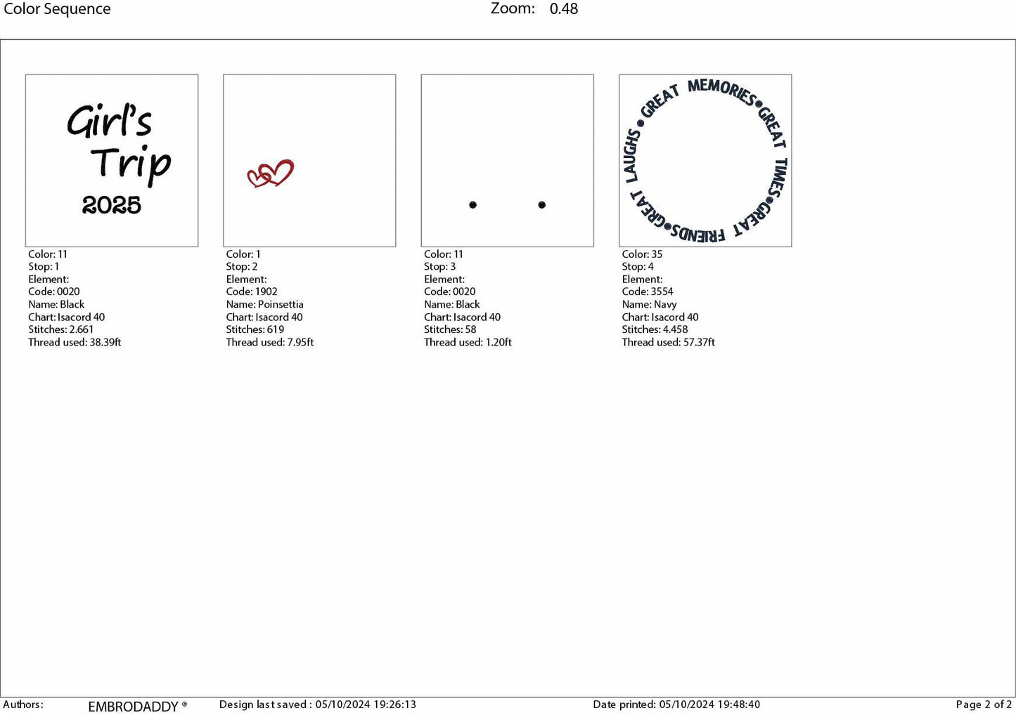 Machine Embroidery files, Girls trip 2025 , PES, xxx, hus & more