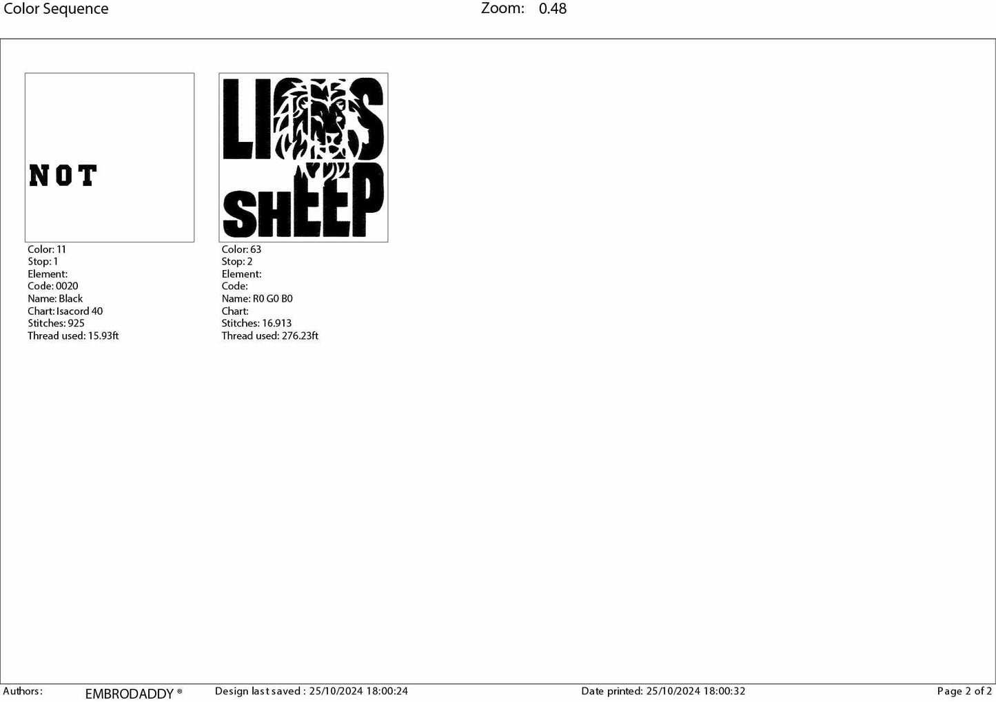 Machine Embroidery, Lions Not Sheep, PES, dst, xxx hus & more, patriotic