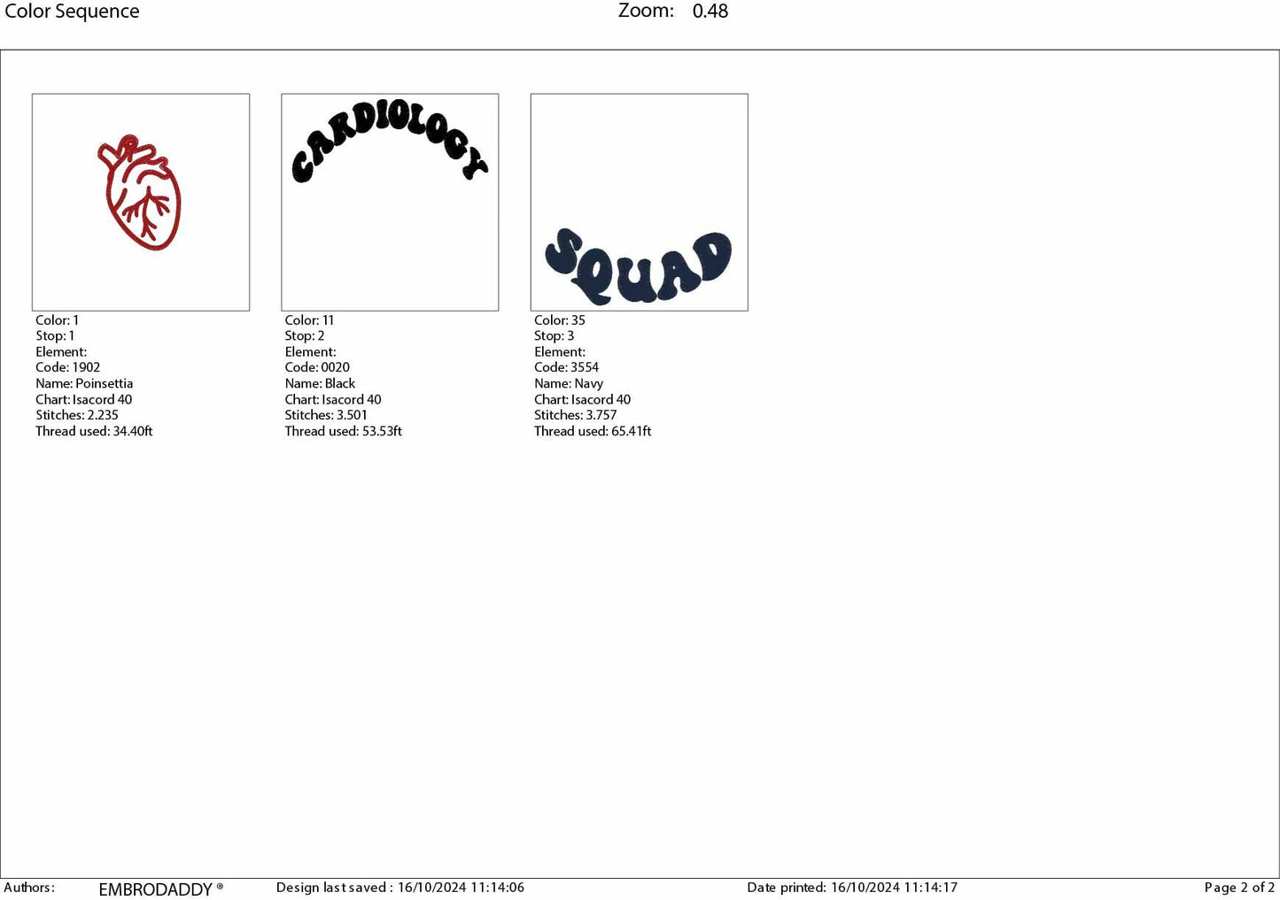 Machine Embroidery files, Cardiology Squad, heart, doctor, Nurse, hospital, PES, DST, xxx, hus & more