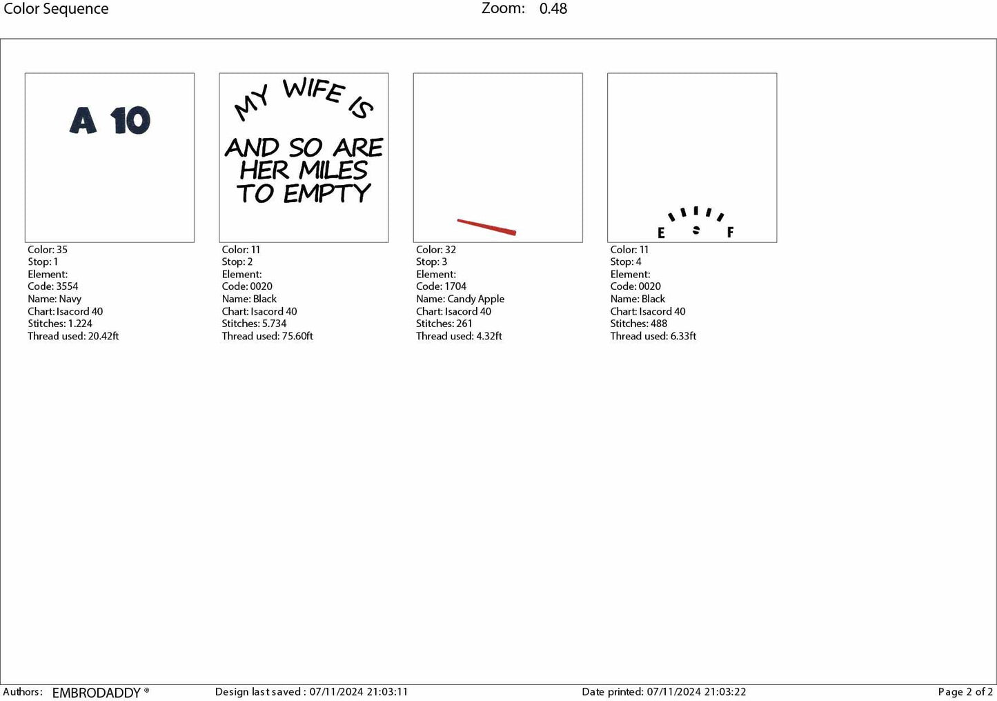 Machine Embroidery files, My Wife Is A 10 And So Are Her Miles To Empty, PES, DST, xxx, hus & more