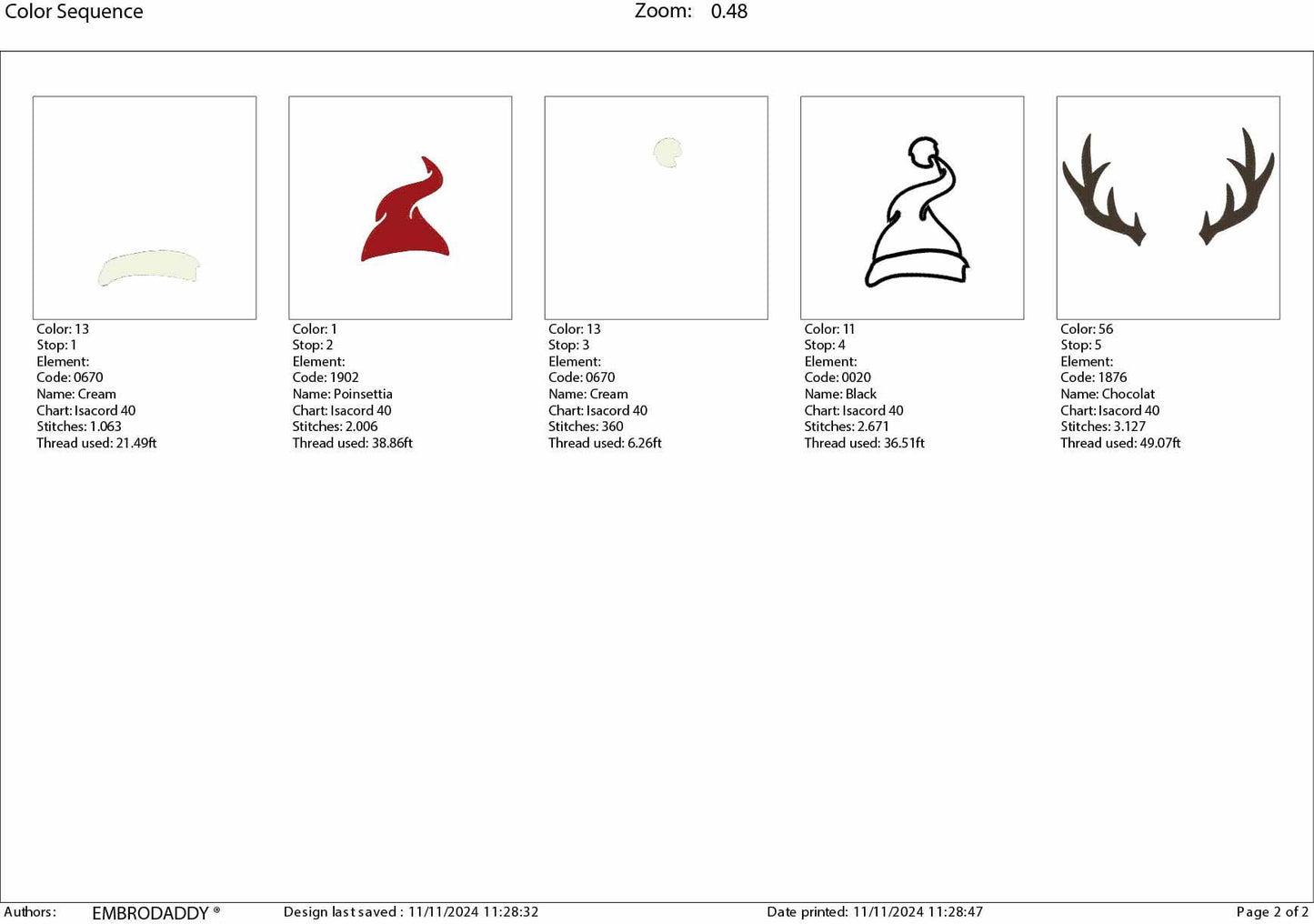 Machine Embroidery files, Santa hat, antlers, PES, DST, xxx, hus and more