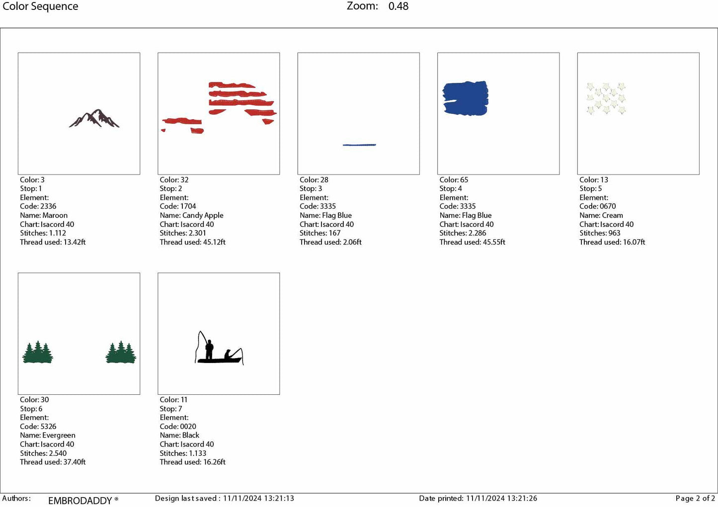 Machine Embroidery files, Crappie fish USA flag, American Flag, PES, DST, xxx, hus & more