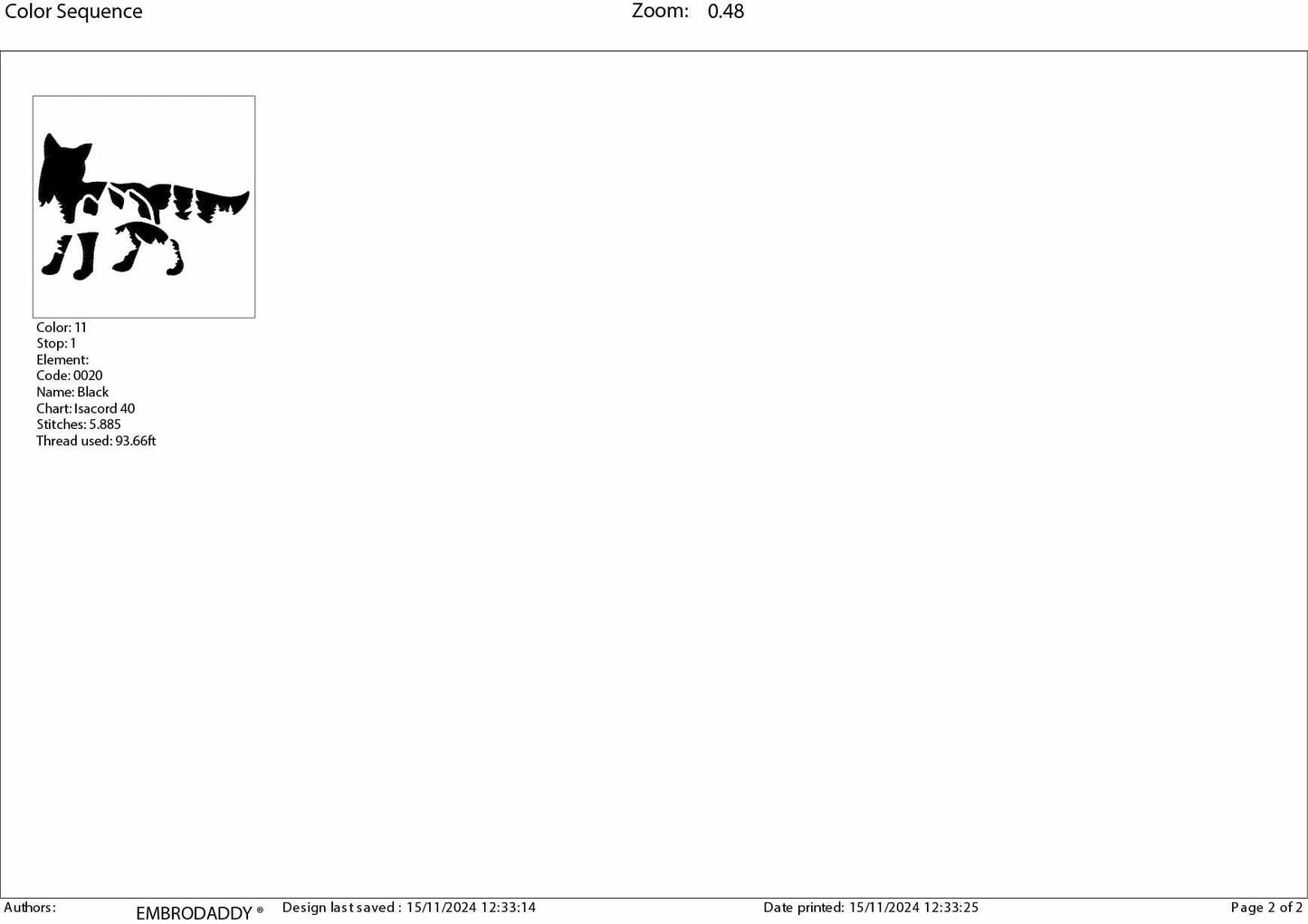 Machine Embroidery files, Fox mountains landscape, PES, dst, xxx, hus & more