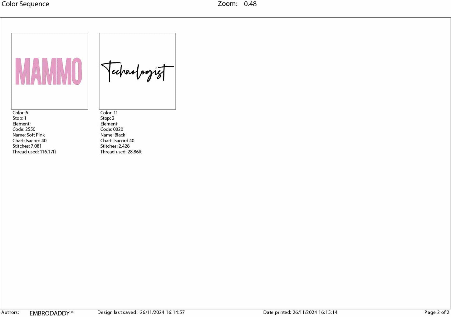 Machine Embroidery files, Mammography Tech, Mammogram, Mammo Technologist, Mammographer, Radiology Tech, PES, DST, xxx, hus & more