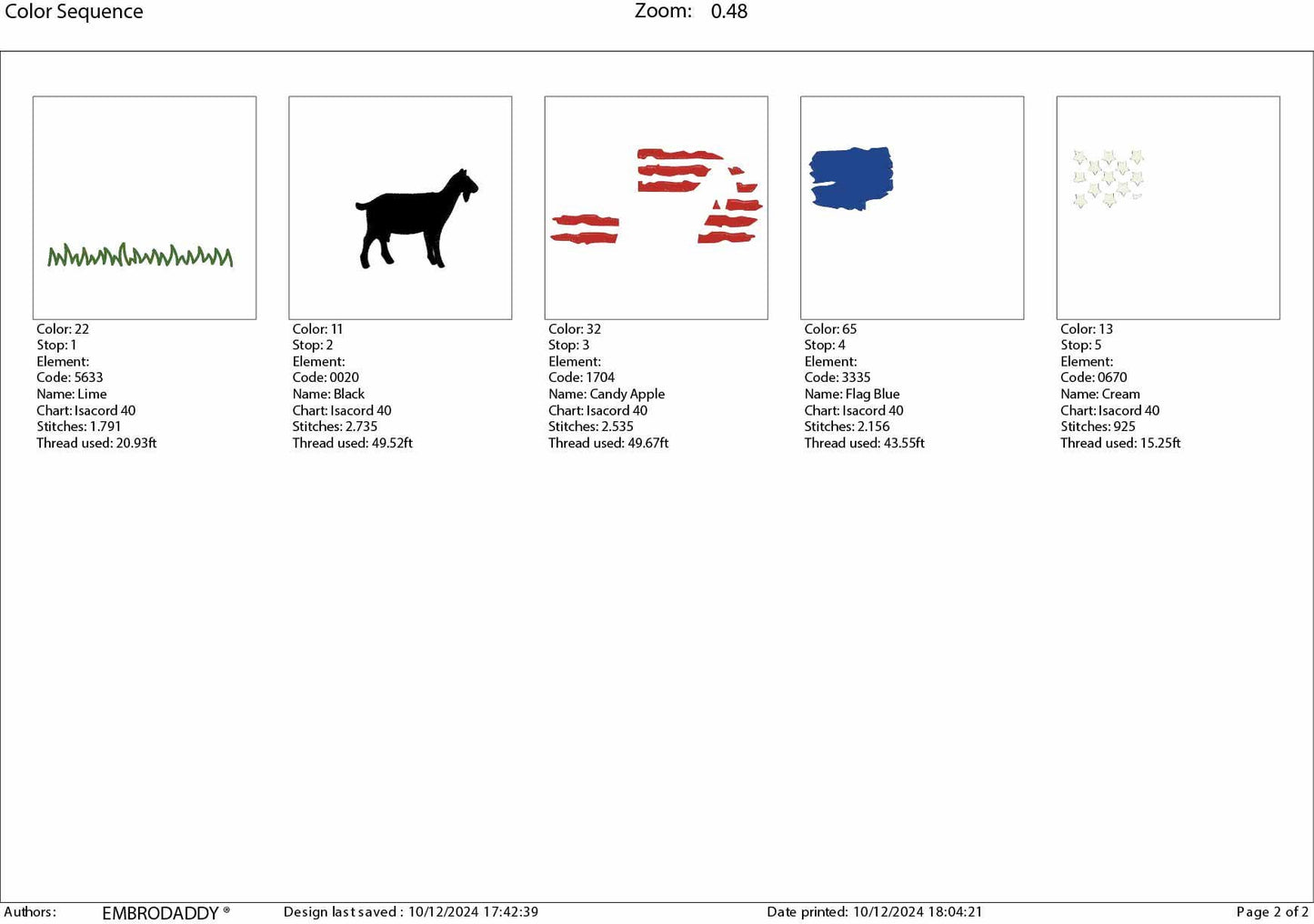 Machine Embroidery files, Goat, Usa Flag, PES, DST, xxx, hus & more