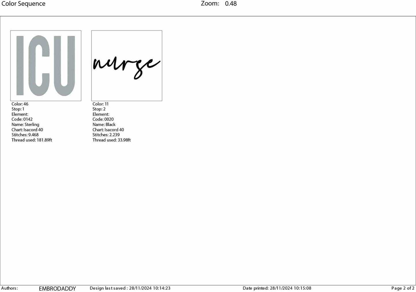 Machine Embroidery files, ICu Nurse, Intensive Care Unit, Nursing Student, Clinicals, NP RN Graduation Gift, pes, DST, xxx, hus & more