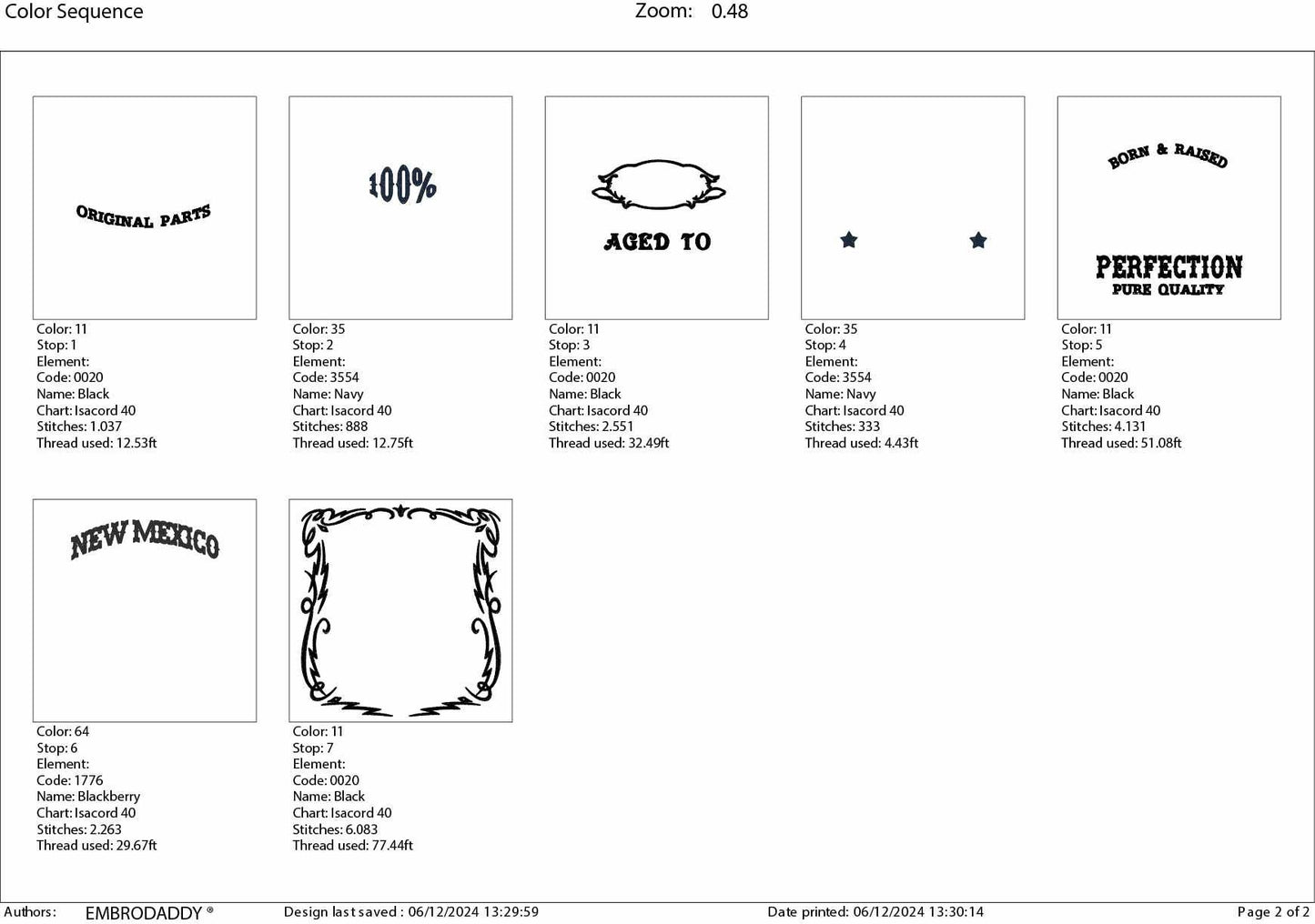 Machine Embroidery files, New Mexico born and raise, aged to perfection, funny, PES, DST, xxx, hus & more