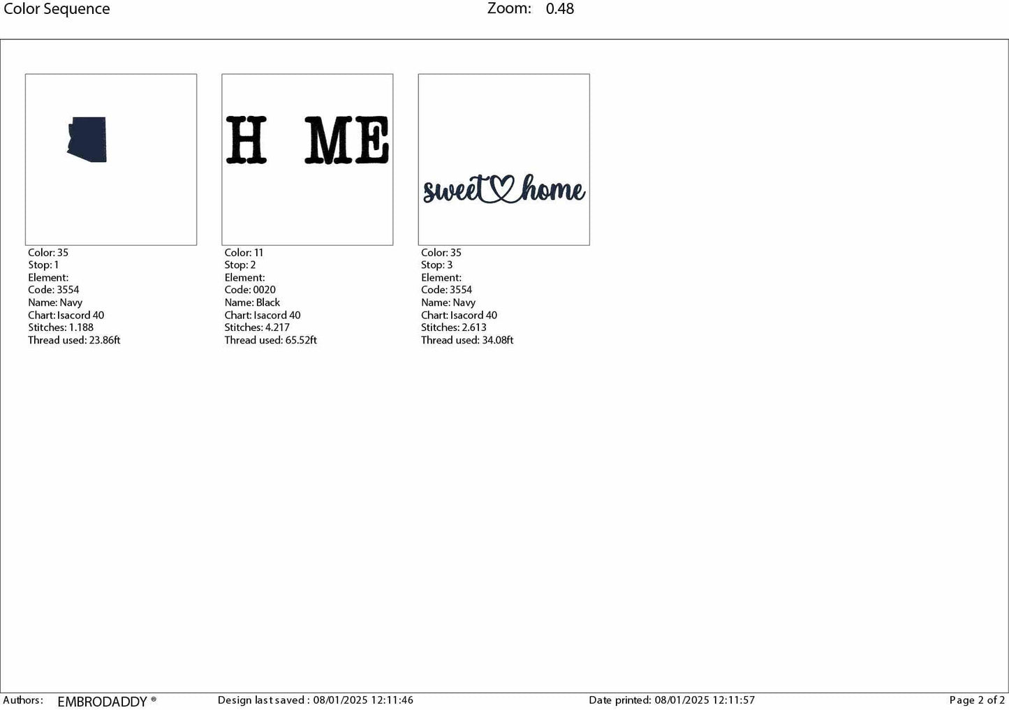 Machine Embroidery files, Arizona, sweet home, DST, PES, xxx hus & more,