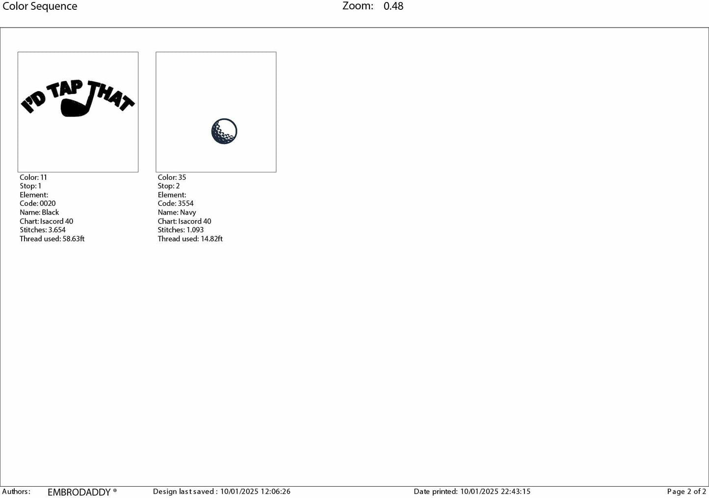 Machine Embroidery files, I'd tap that, golf, PES, DST, hus & more