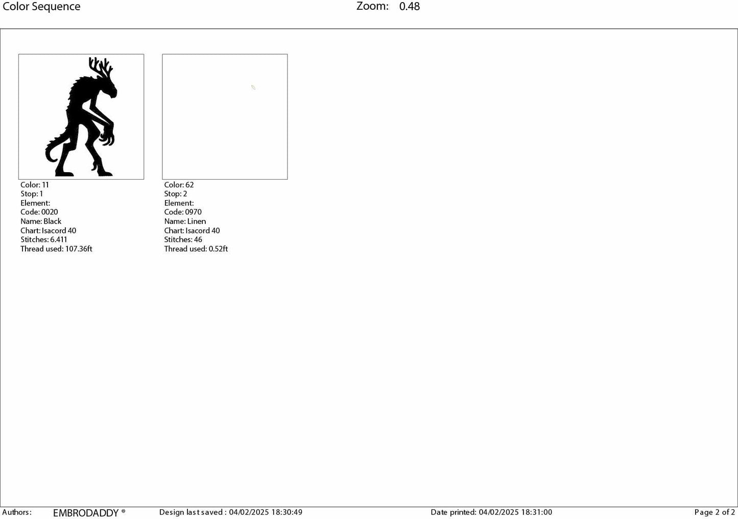 Machine Embroidery files, Wendigo, Windigo, Scary Monster, Halloween, Scary, PES, DST, xxx, hus and more